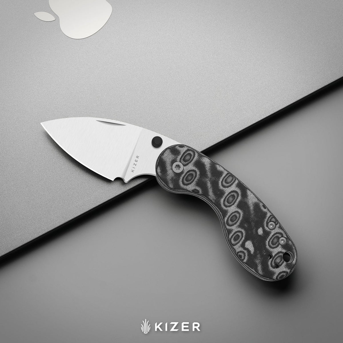 Microbe DSJ AirTi | Detent Slip Joint | Norplex UltreX™ G10 | 14C28N+Black PVD Coating | KizerV™ 2742DSJA1