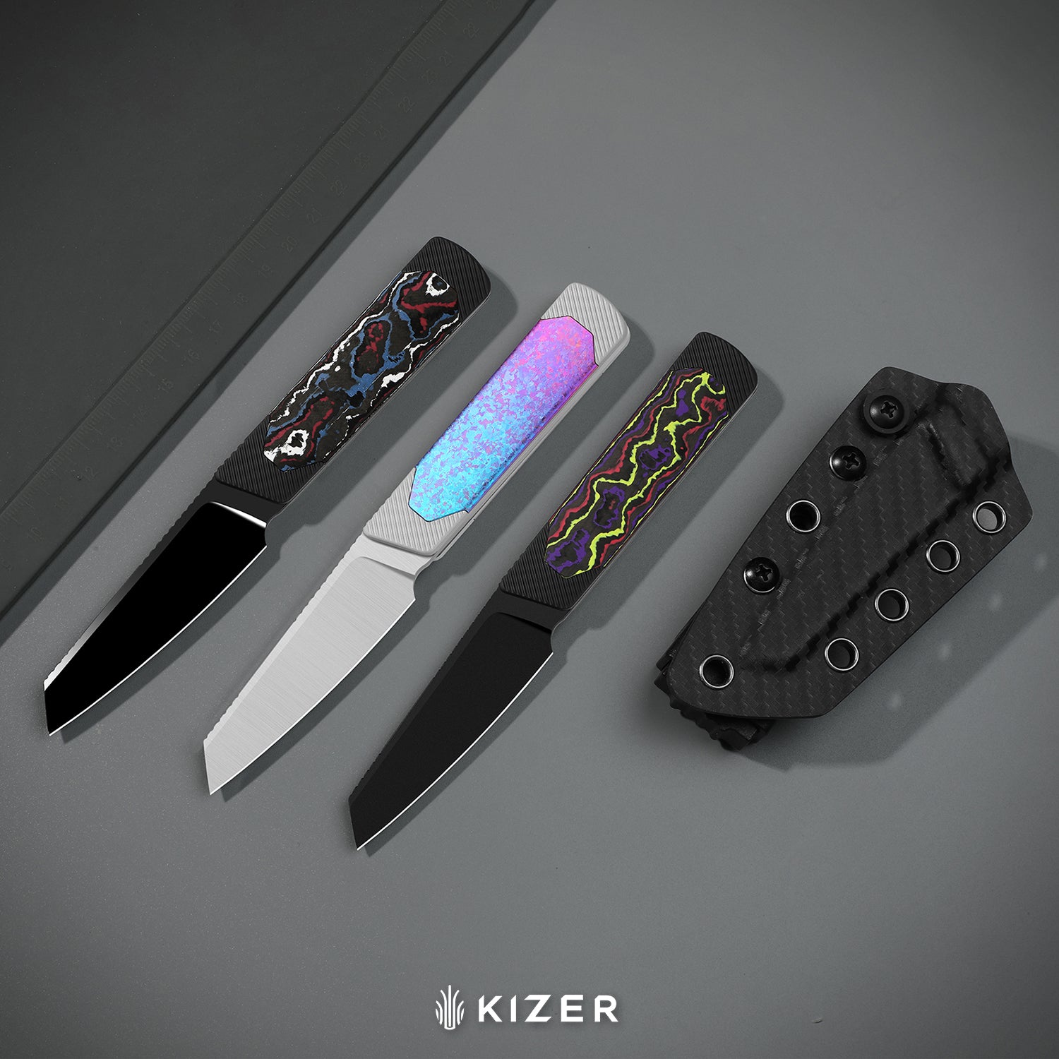 Hallow KwikSwap™ | Aluminium & Fat Carbon Nebula | Z-Wear PM | KizerB™ 1123A3