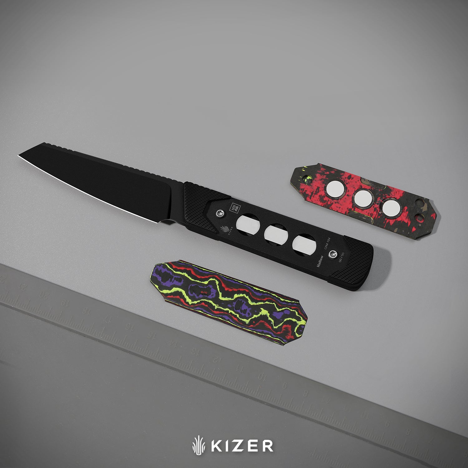 Hallow KwikSwap™ | Aluminium & Fat Carbon Nebula | Z-Wear PM | KizerB™ 1123A3
