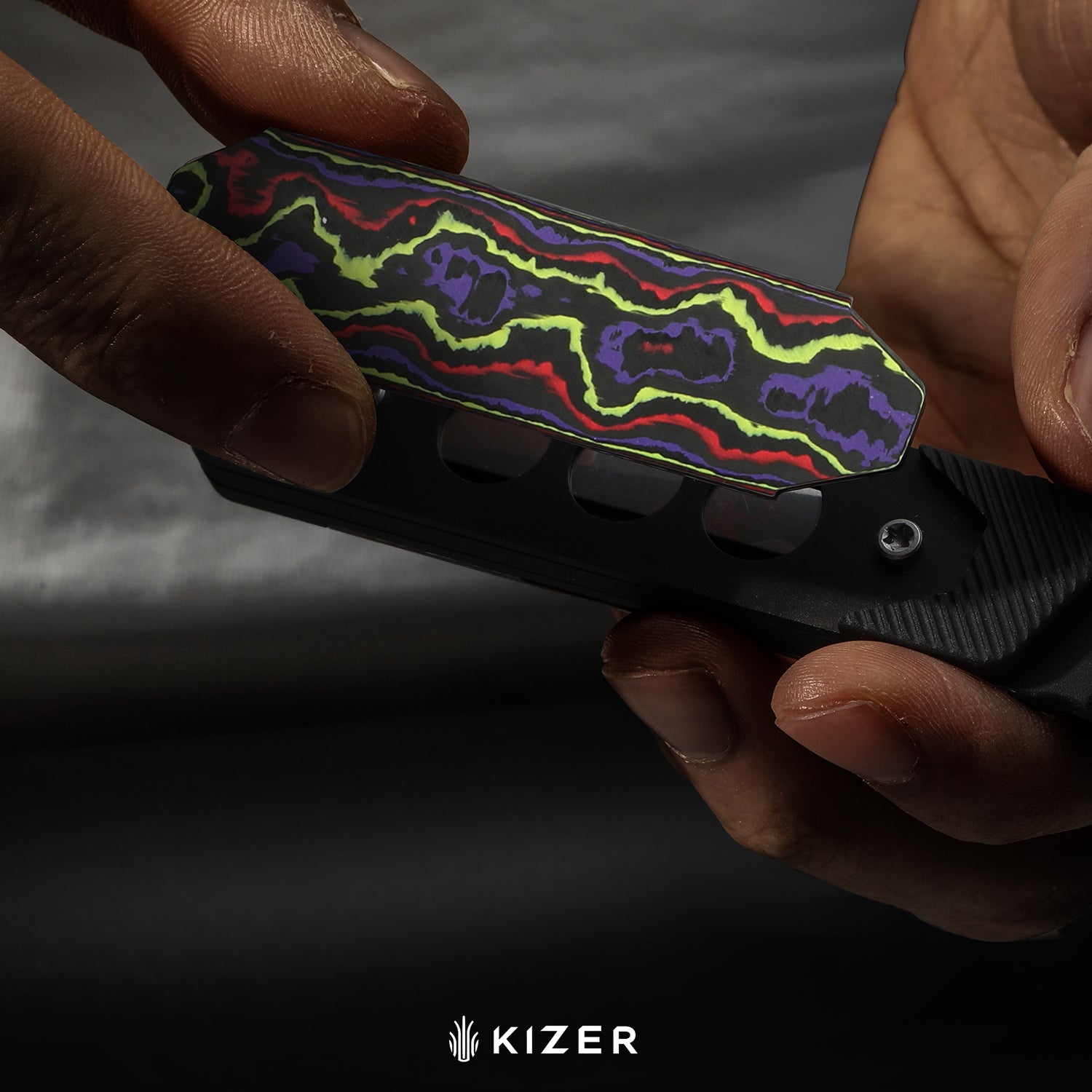 Hallow KwikSwap™ | Aluminium & Fat Carbon Nebula | Z-Wear PM | KizerB™ 1123A3