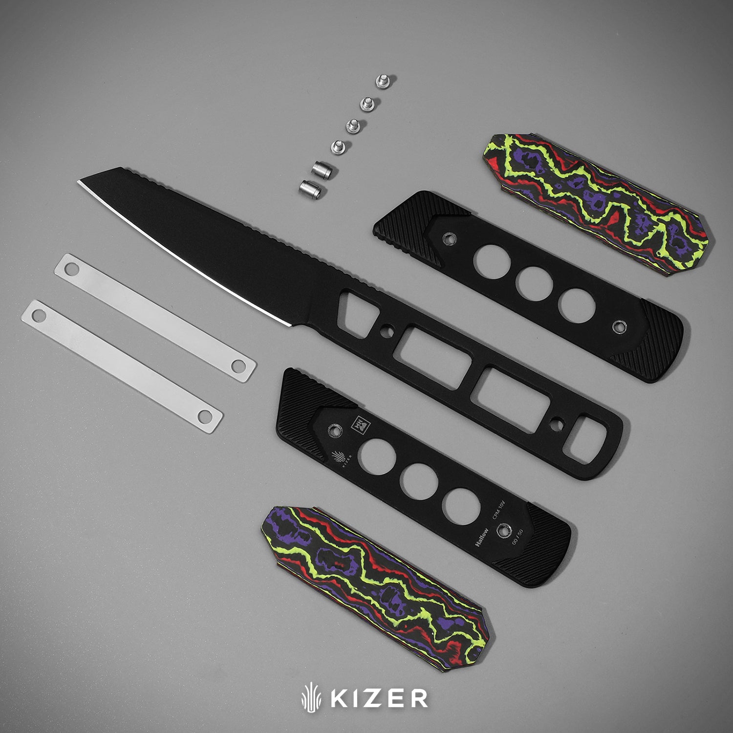 Hallow KwikSwap™ | Aluminium & Fat Carbon Nebula | Z-Wear PM | KizerB™ 1123A3