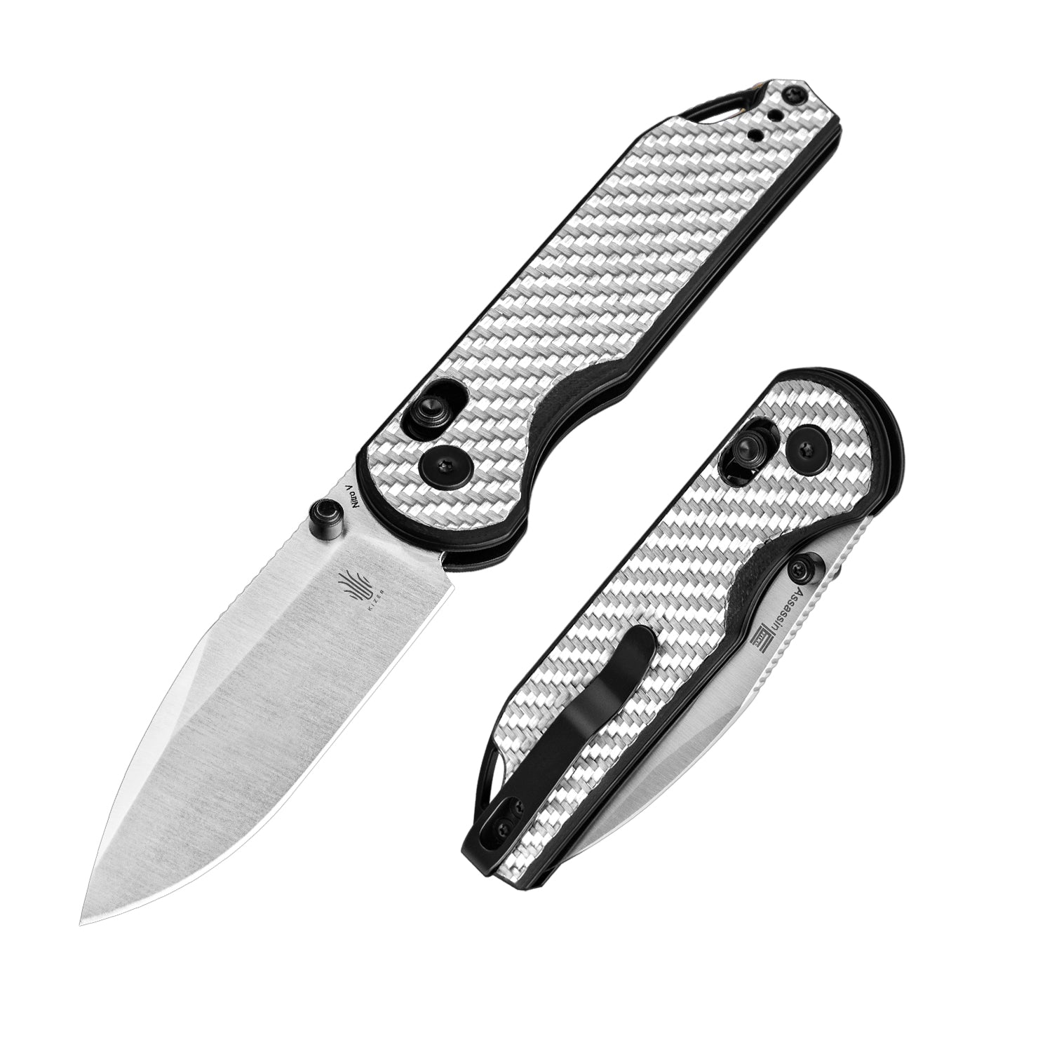 Assassin | Nitro-V | G10 Carbon Fiber | KizerV™ 3549A3