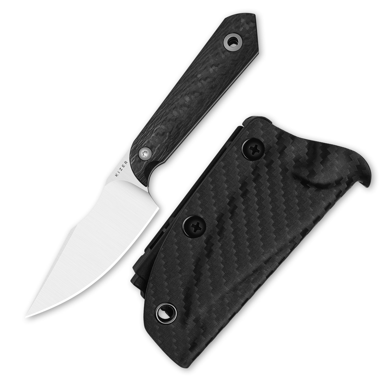 Mini Harpoon | M390 | Carbon Fiber | KizerB™ 1040S8