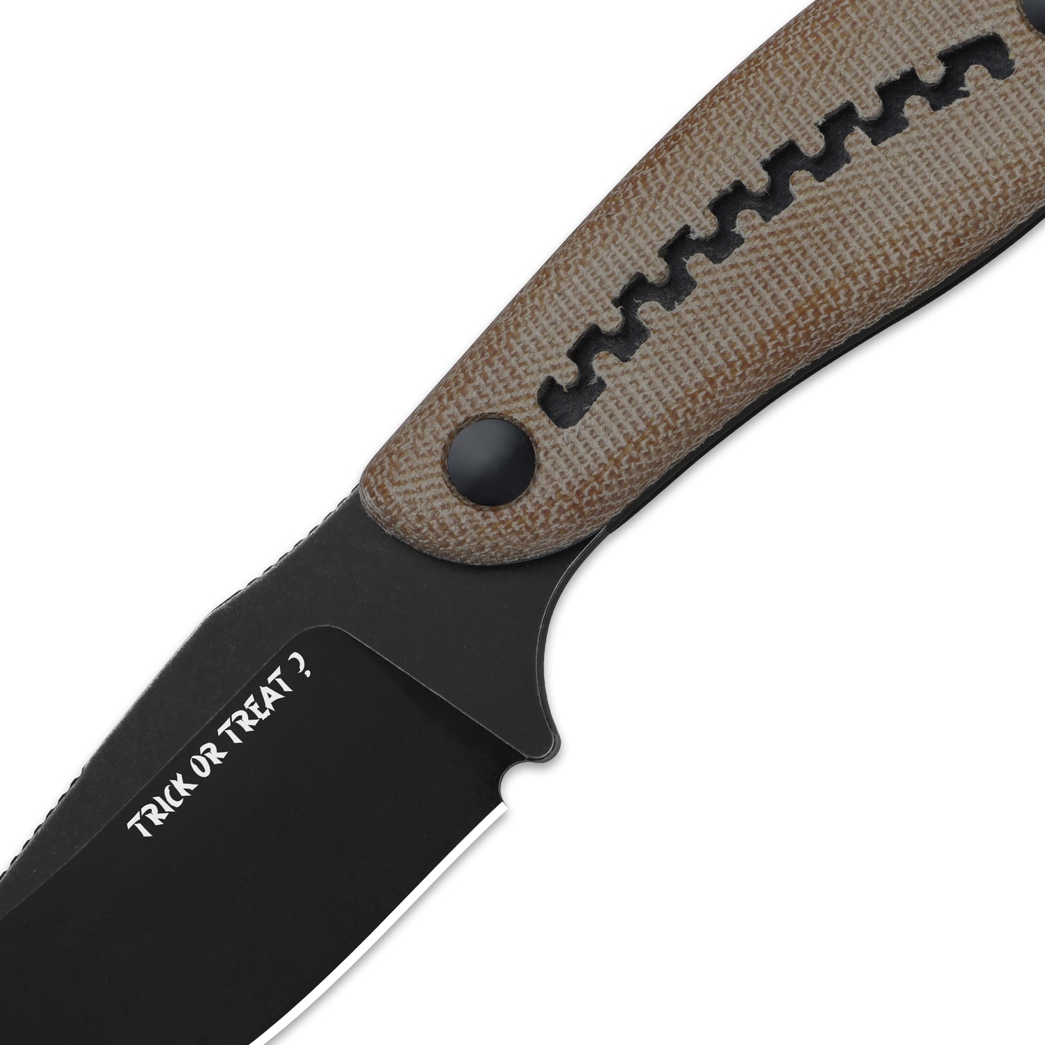 Halloween | Hare | D2 | Micarta & G10 | KizerV™ 1077HW1 | Limited