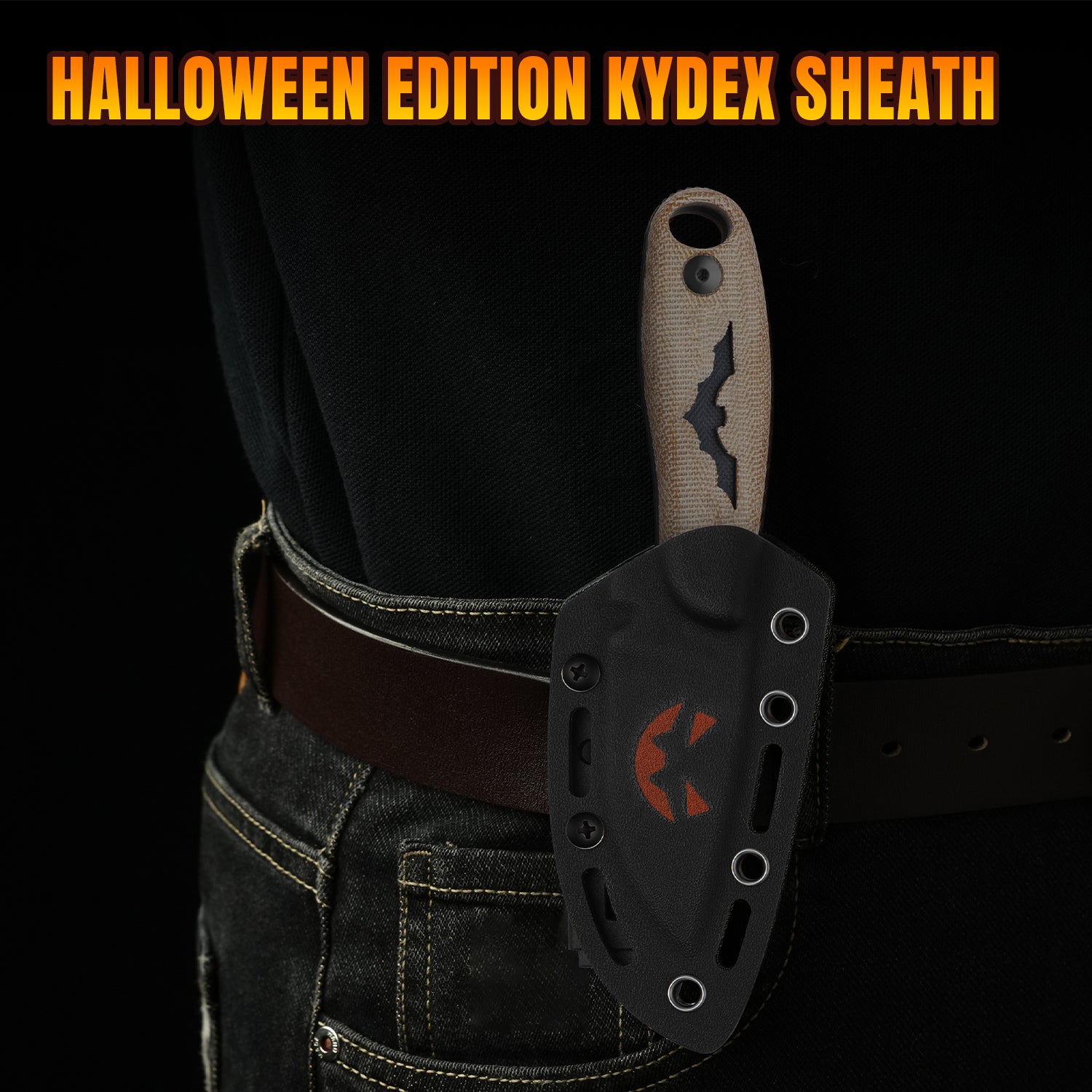 Halloween | Hare | D2 | Micarta & G10 | KizerV™ 1077HW1 | Limited