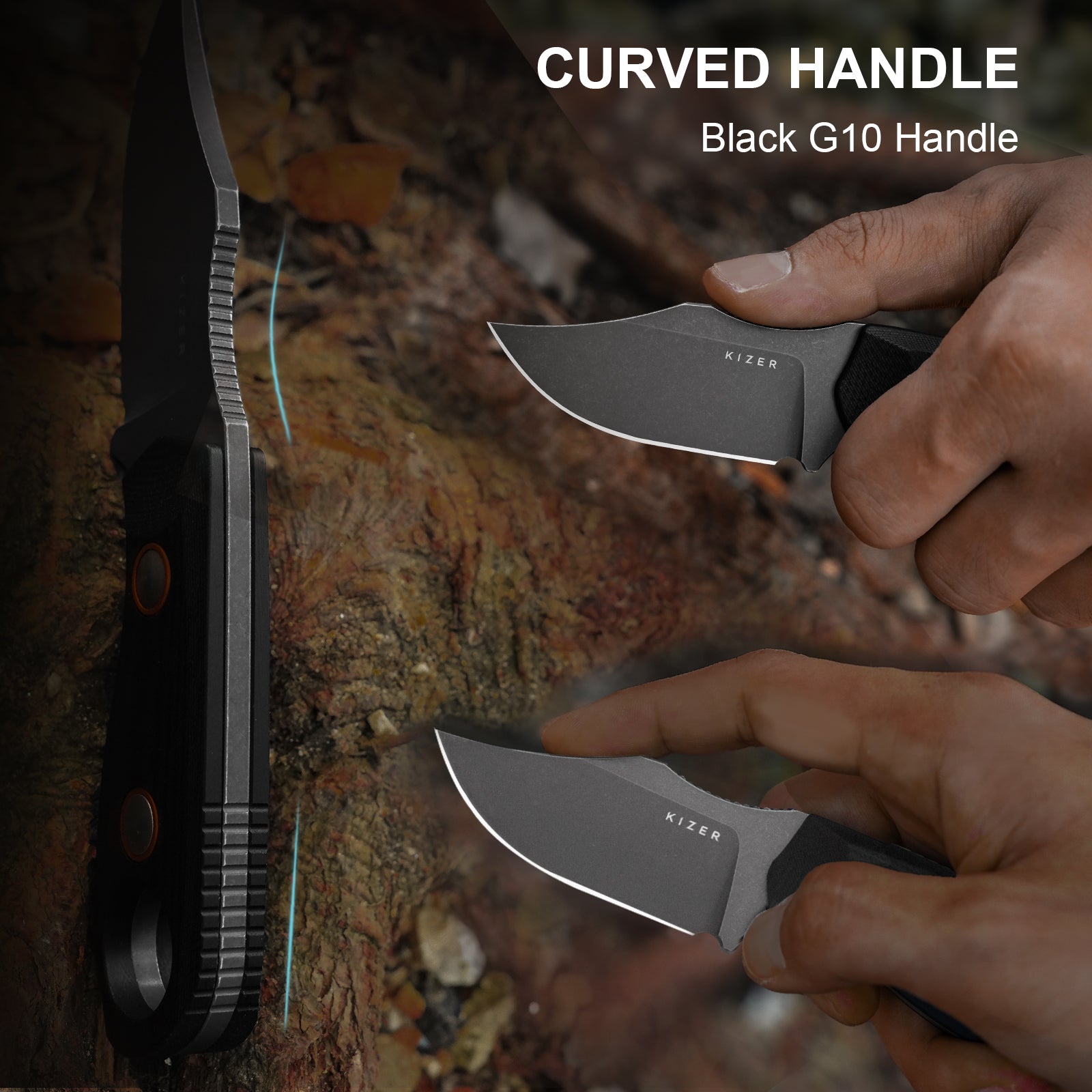 Beaver 2 | D2 Steel | G10 | KizerV™ 1078A3