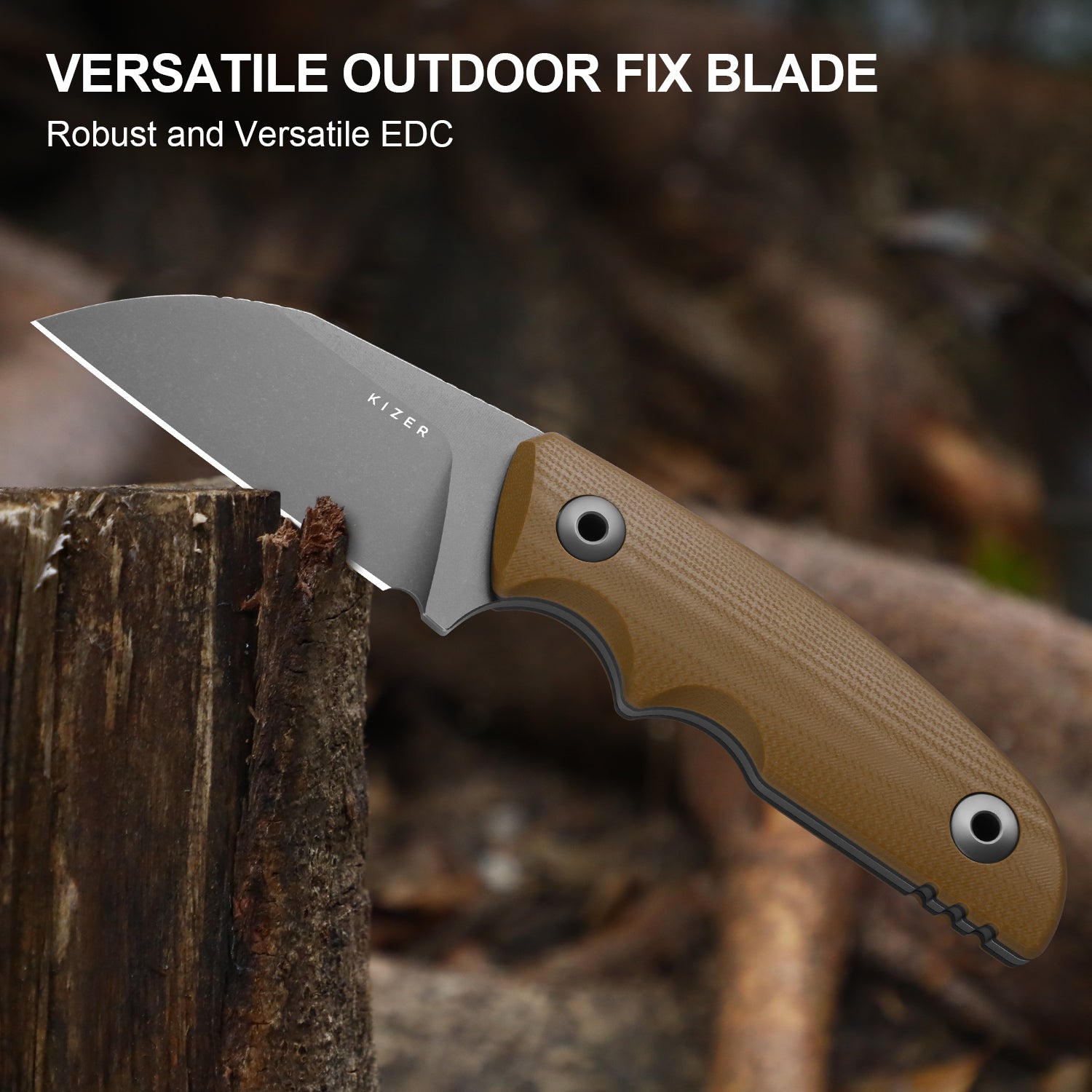 Snick | AEB-L | Two-Tone G10 | KizerV™ 1085A2