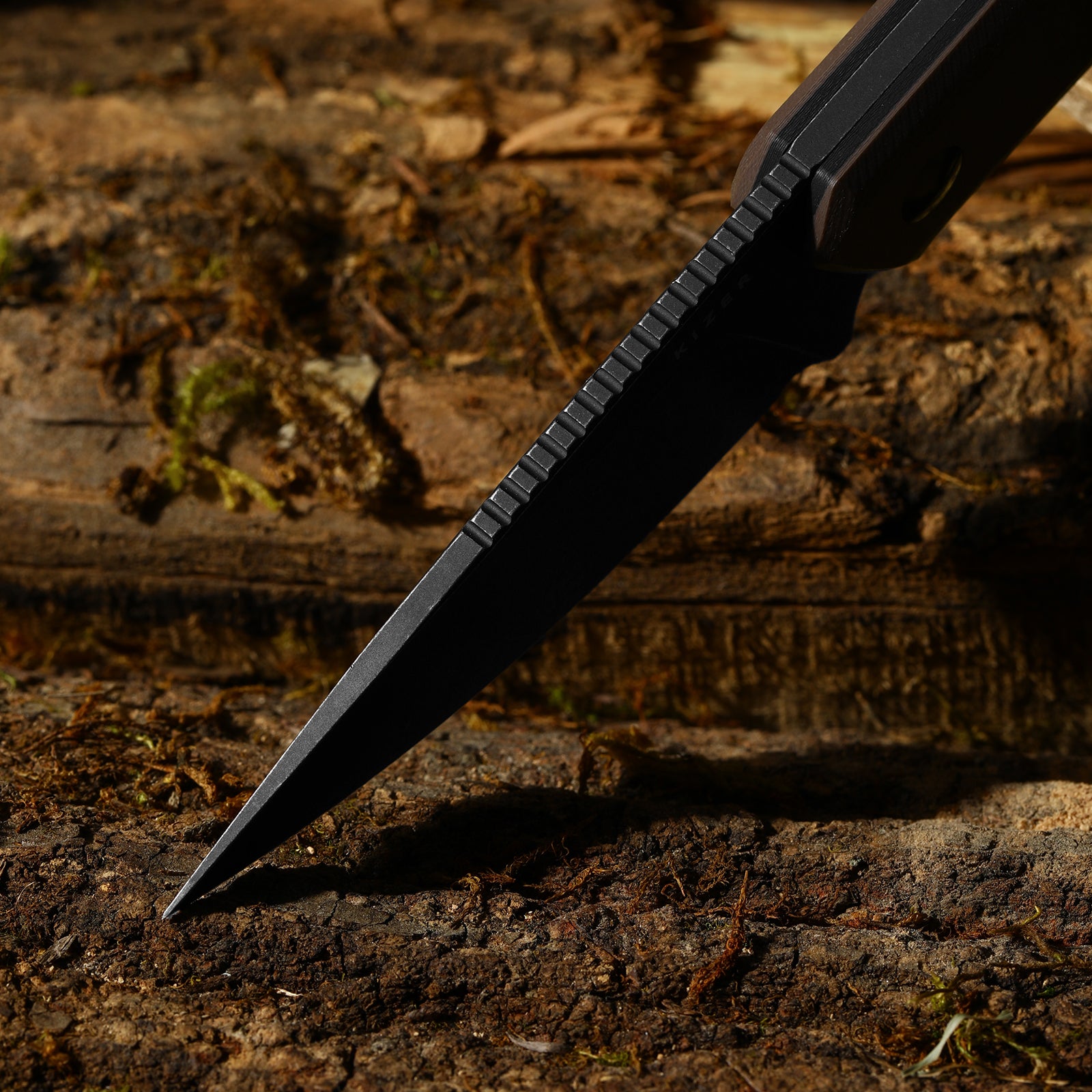 Splinter | AEB-L | Skeletonized Tang | High Flat Grind | KizerV™ 1087A1