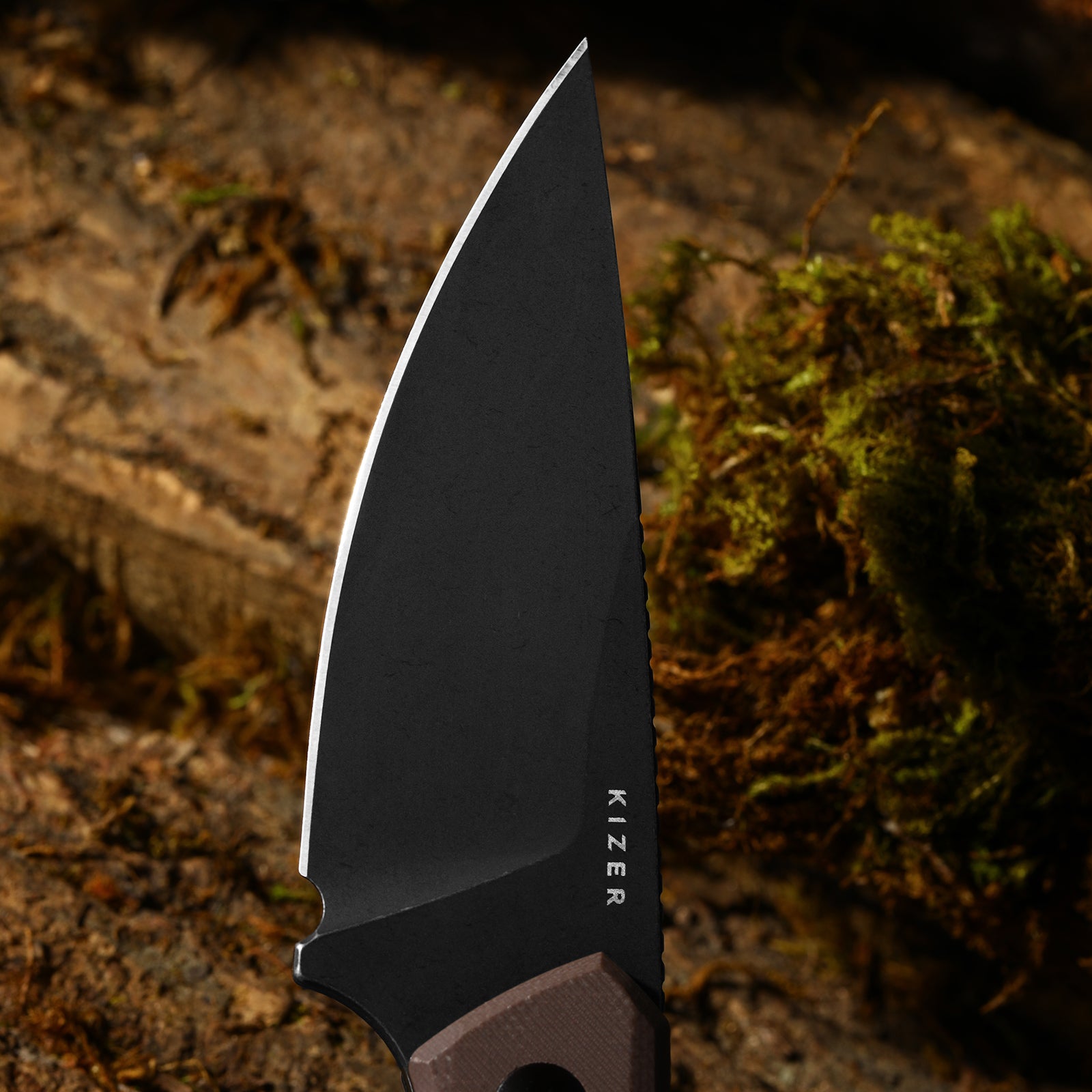 Splinter | AEB-L | Skeletonized Tang | High Flat Grind | KizerV™ 1087A1