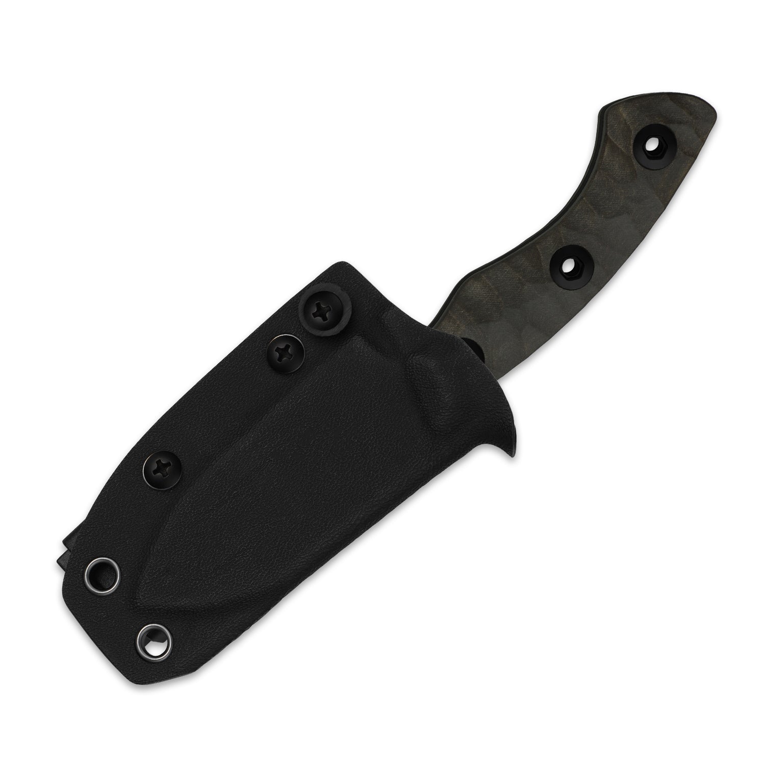 Rook | 10V | Richlite | Fixed Blade | KizerV™ 1090A1