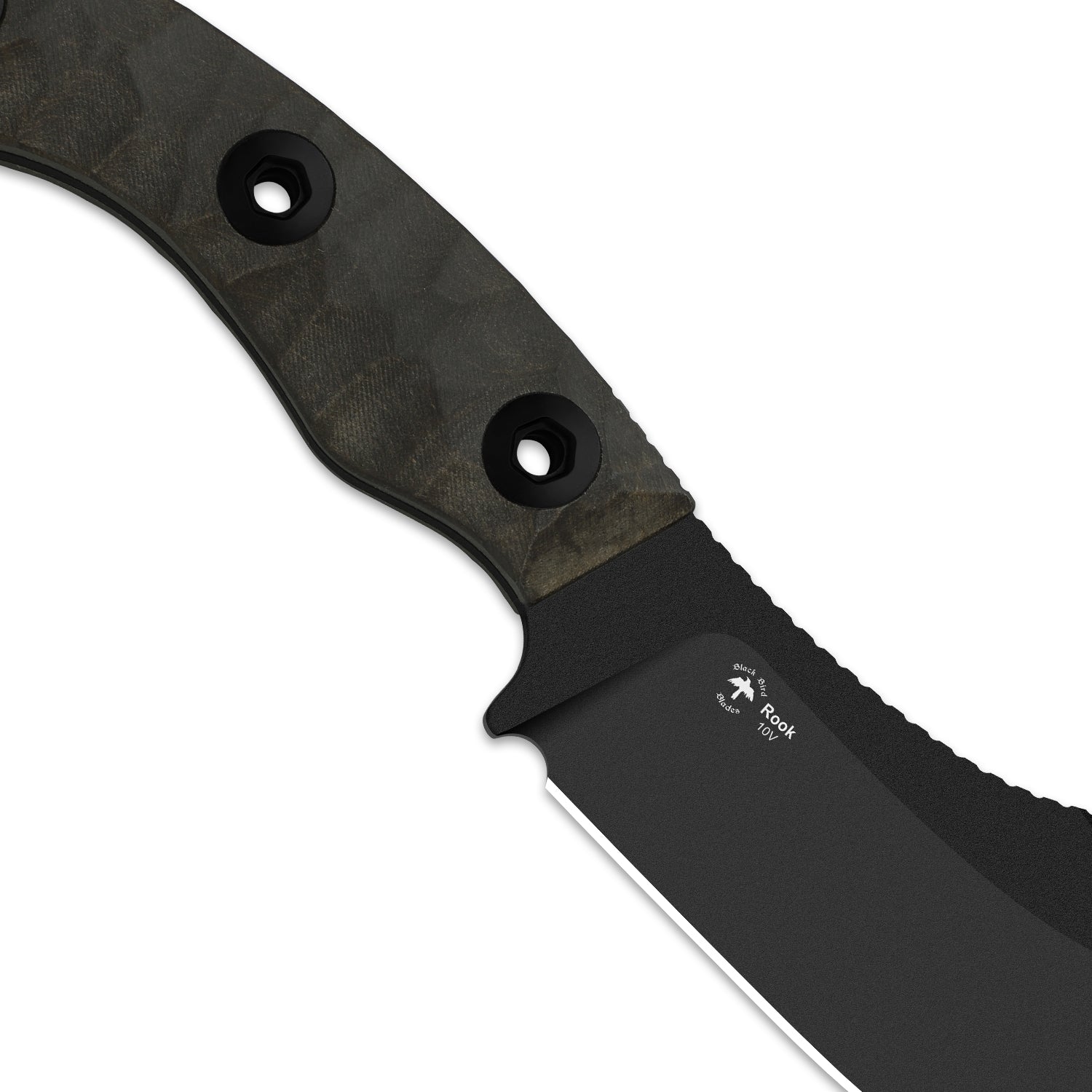 Rook | 10V | Richlite | Fixed Blade | KizerV™ 1090A1