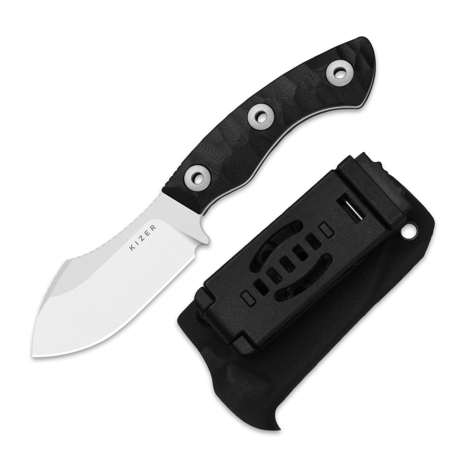 Rook | AEB-L | G10 | Fixed Blade | KizerV™ 1090A3