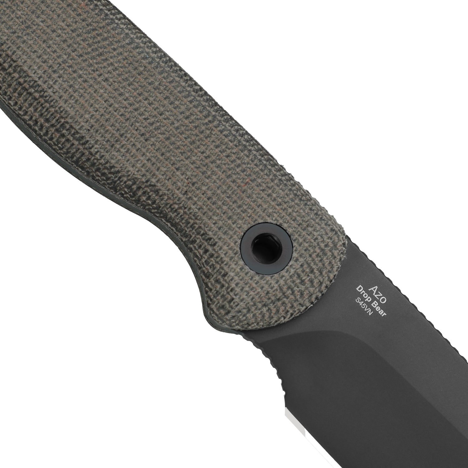 Drop Bear® Fix | Ultra DLC Matte | Norplex UltreX™ Micarta | S45VN | KizerB™ 1093A3