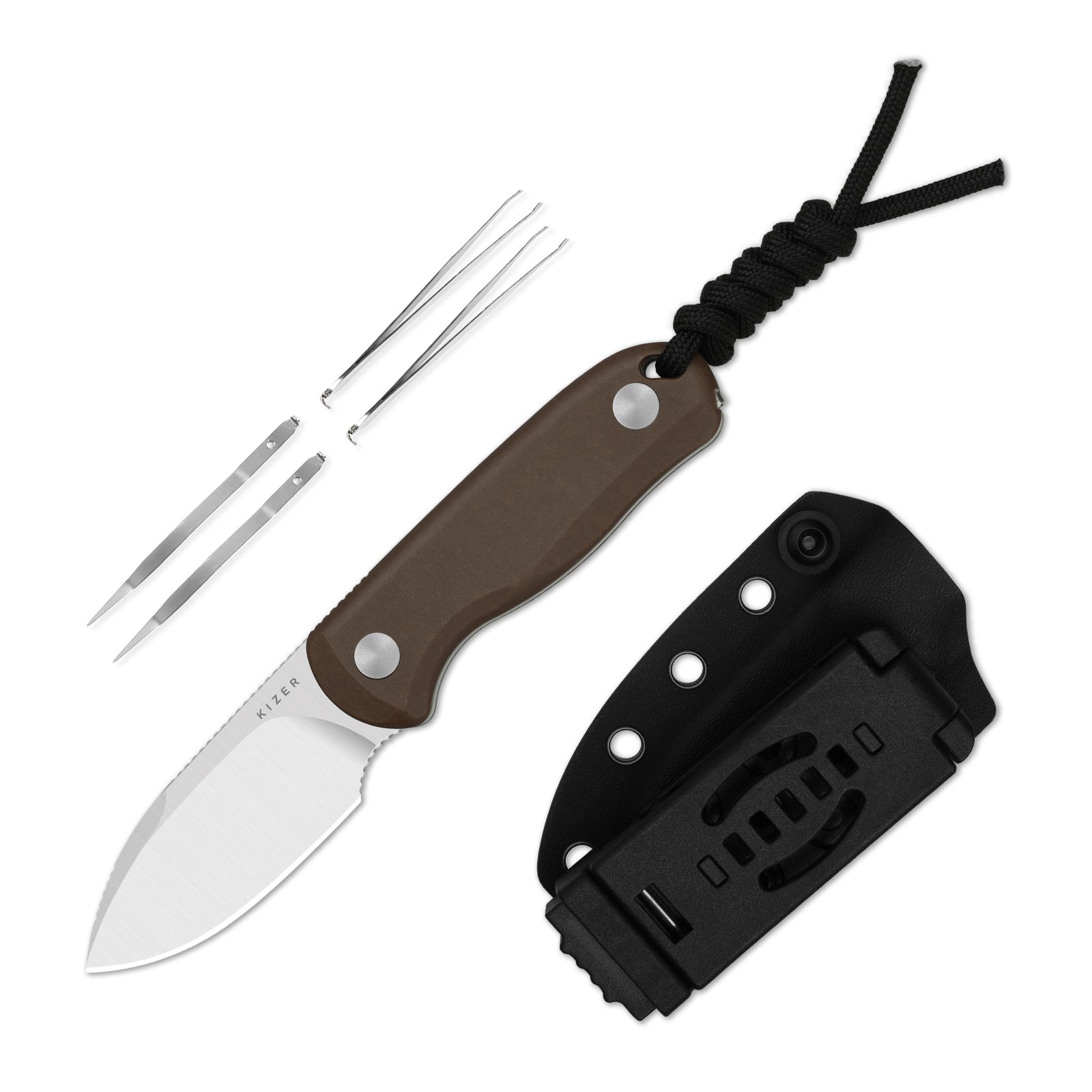 Drop Bear® Fix | Norplex UltreX™ Micarta | 14C28N | KizerV™ 1094A2