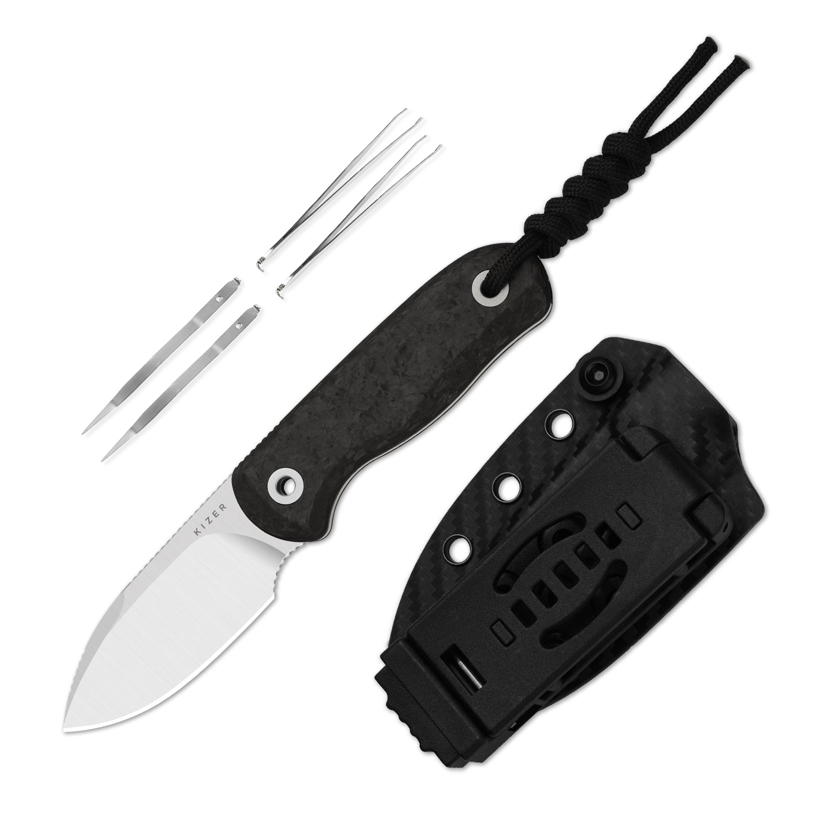 Drop Bear® Fix | M390 | Carbon Fiber | KizerB™ 1094A3
