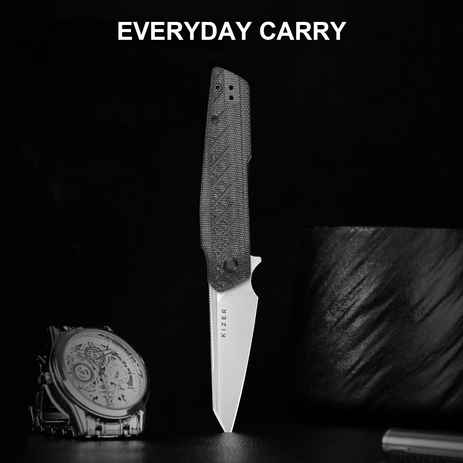 SKINNER | Nitro-V | Micarta | KizerV™ 3725A2