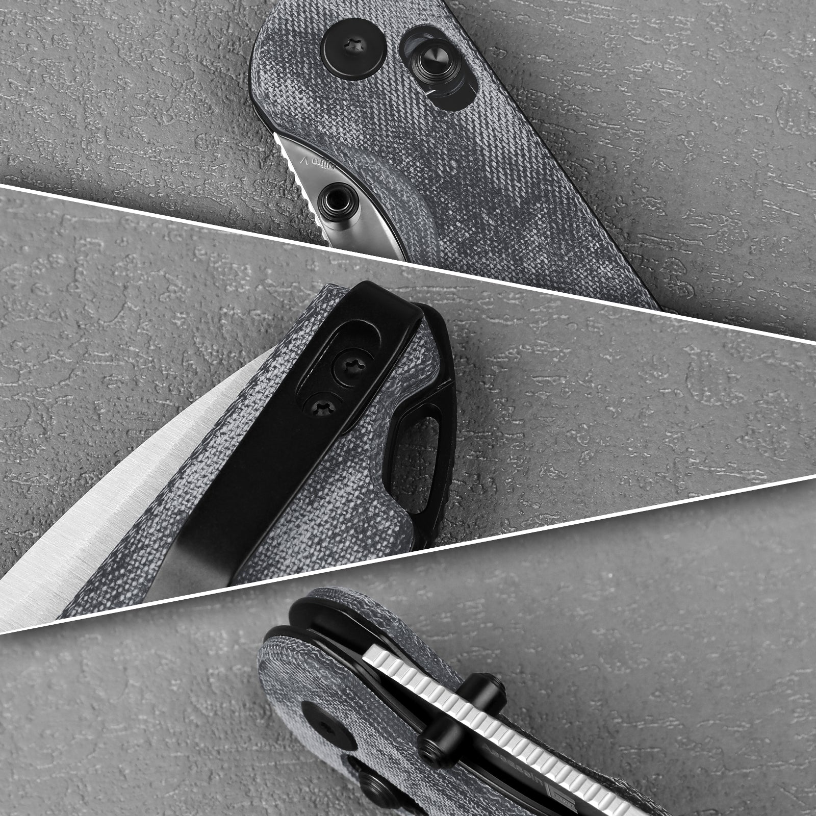 Assassin | Nitro-V | Micarta | KizerV™ 3549A2