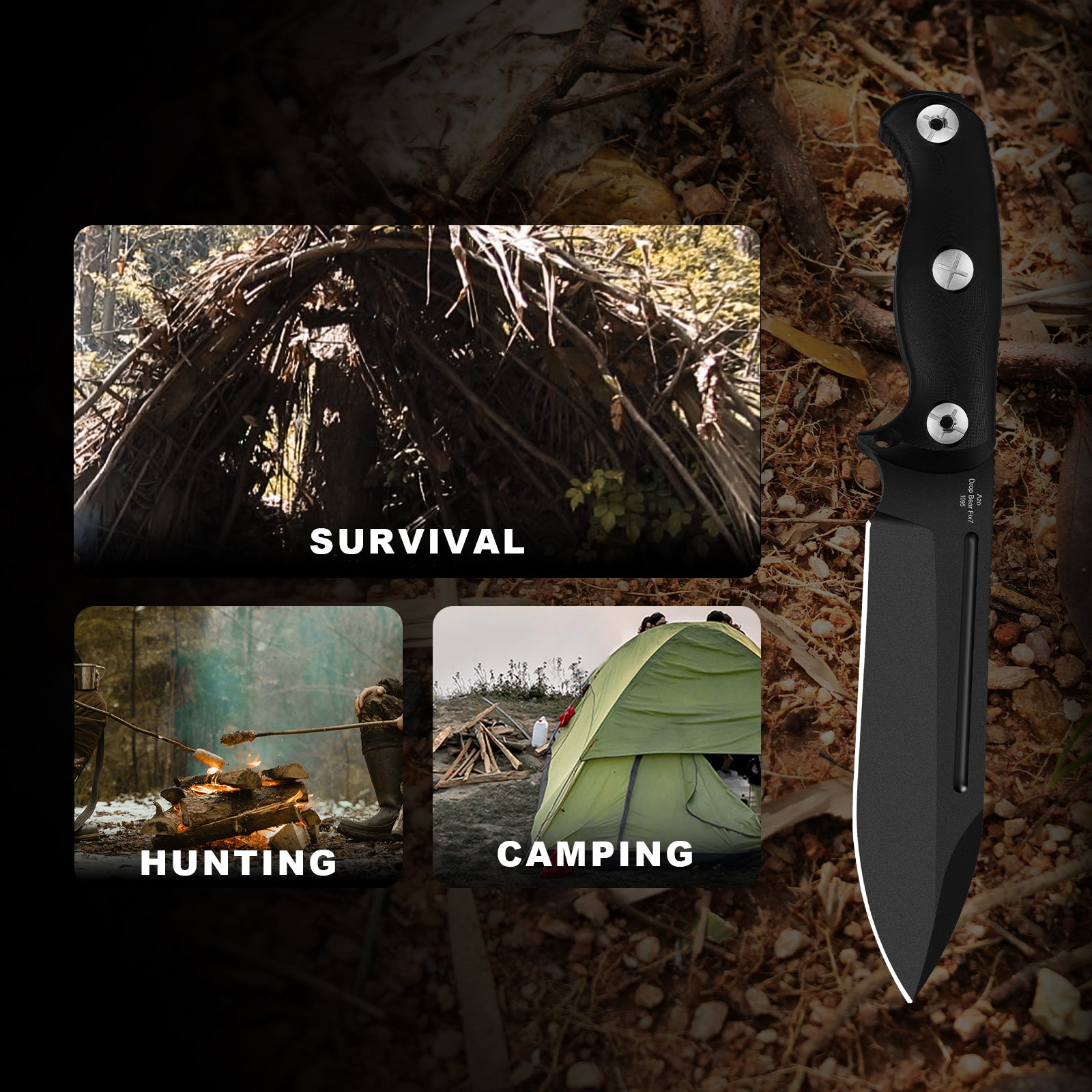 Drop Bear® Fix 7 | 1095 | G10 | KizerV™ 1103A2