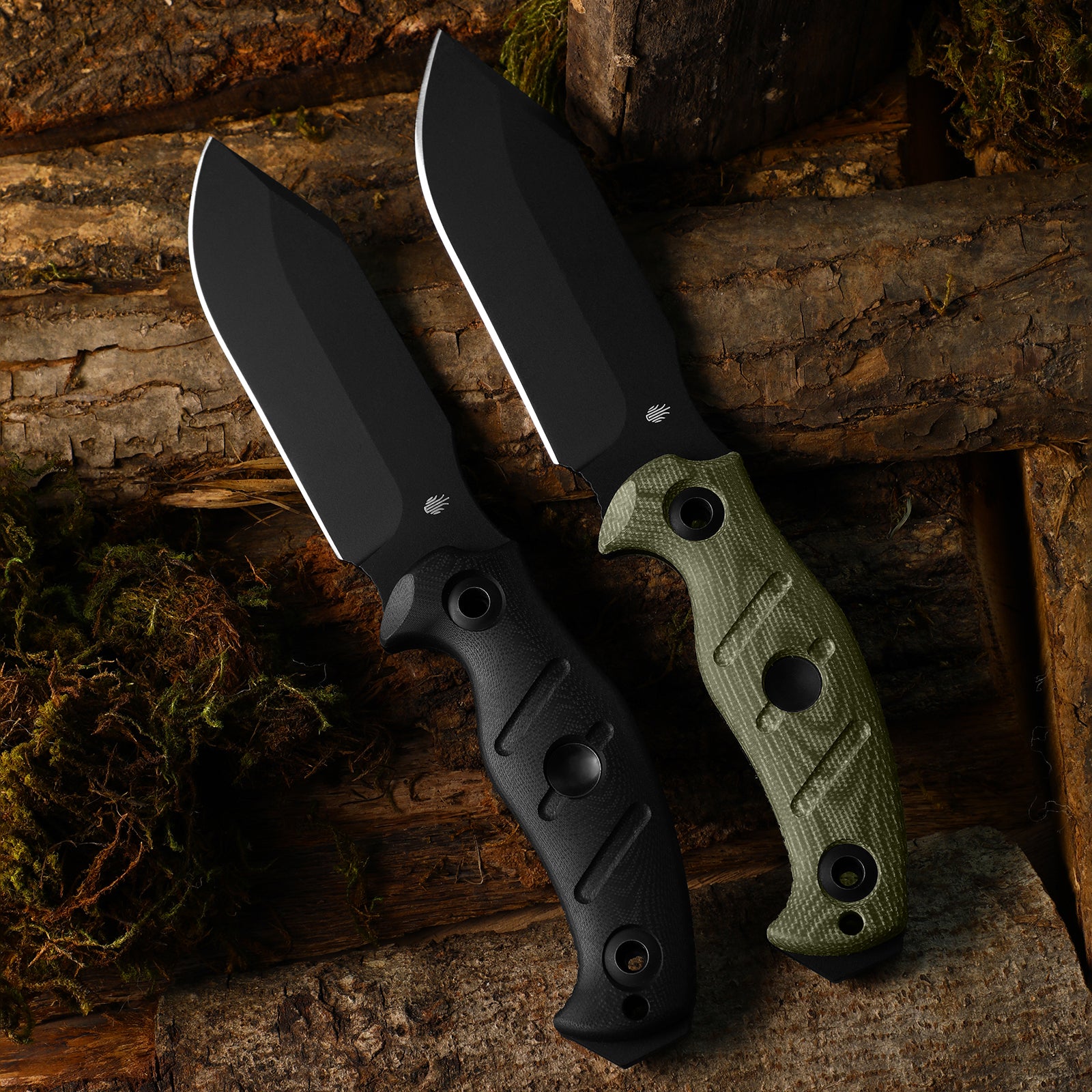 Sheepdog® Survival | 5.5mm x 5.28" | Hammer Pommel & Bow Drill Divot | Black Coated 1095 Steel | KizerV™ 1105A4