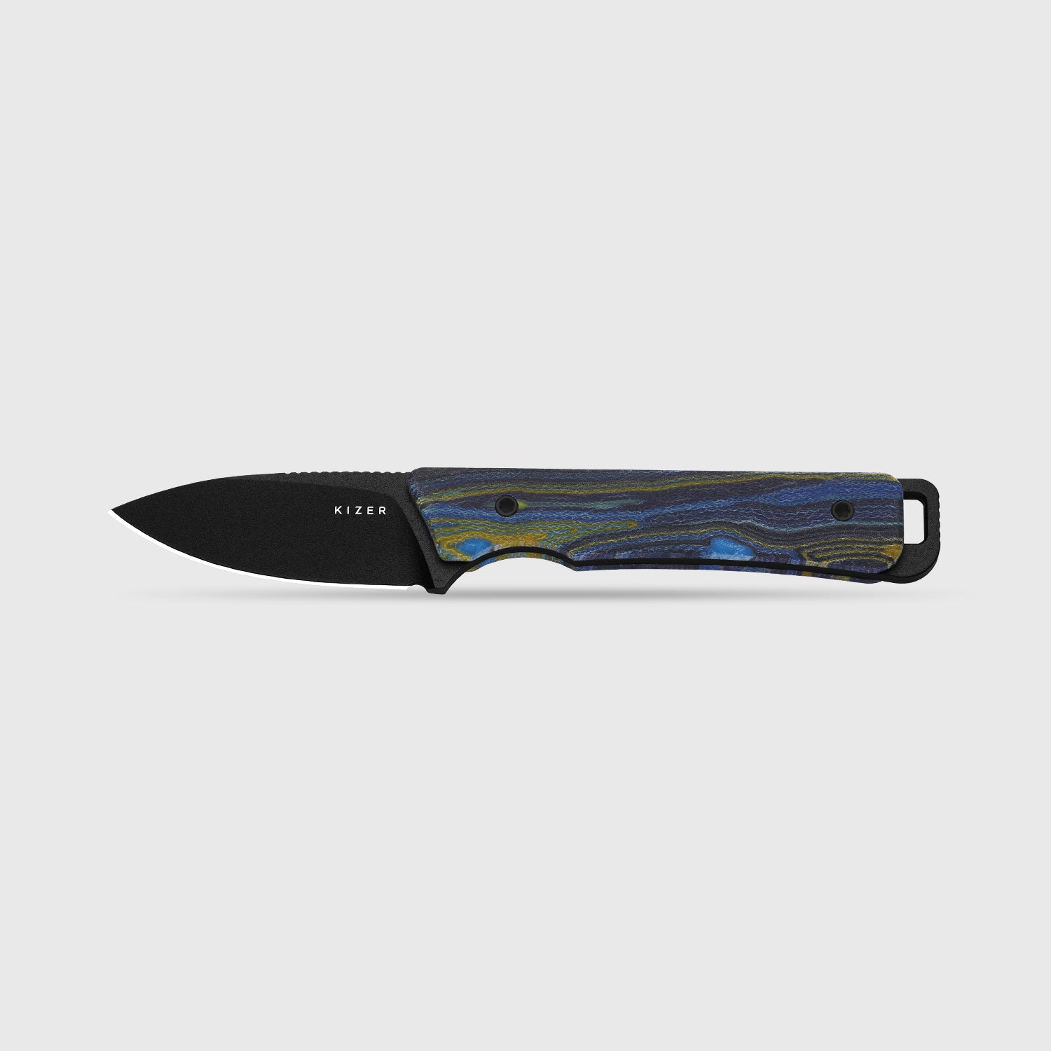 Whiskey Jack | G-CARTA (STARRY NIGHT 1) | Multiple Carry Options | Skeletonized Tang | CPM 10V | KizerB™ 1108A4