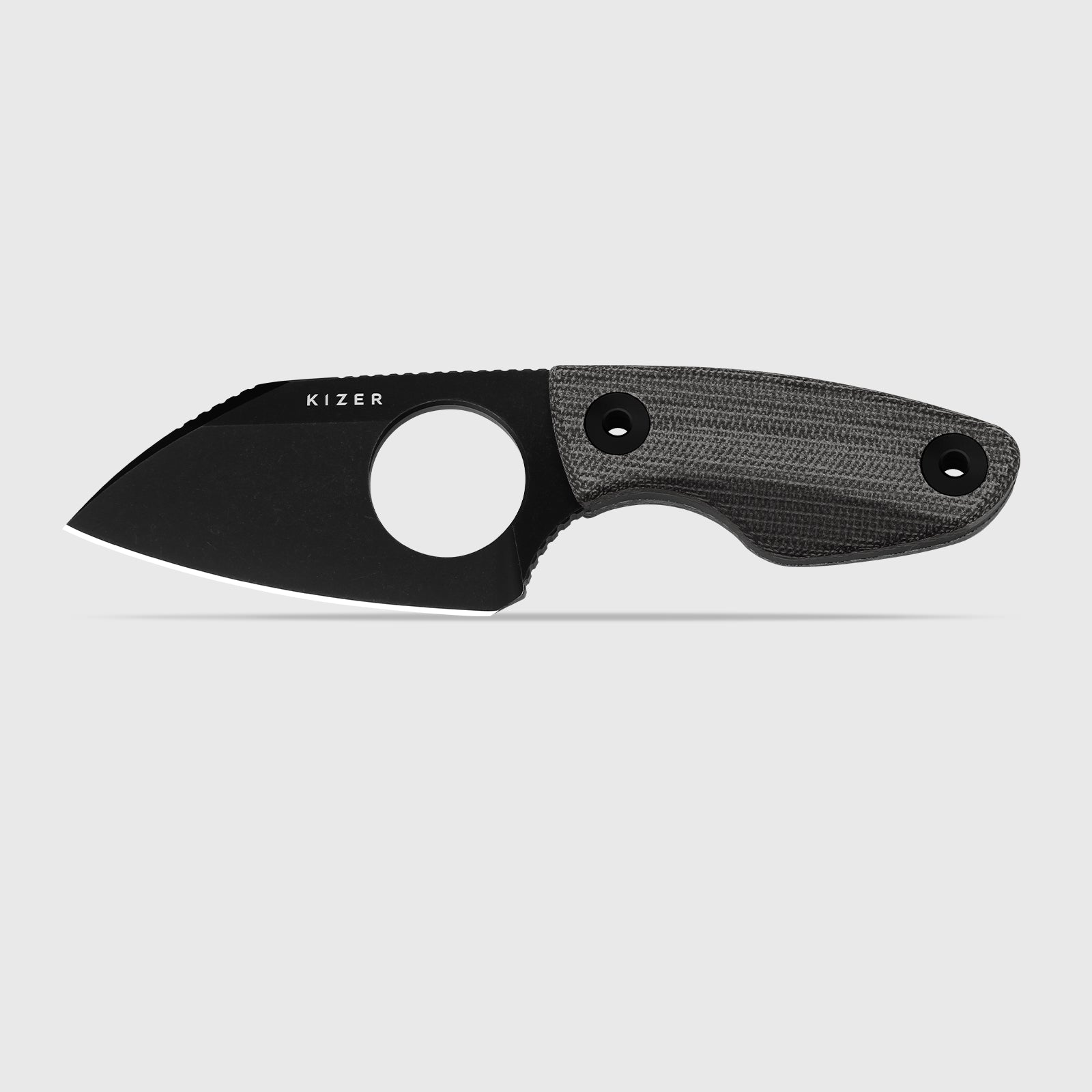 Nightjar | Japan AICHI AUS-10 Steel | Sheepfoot Fixed Blade | Norplex UltreX™ Micarta | KizerV™ 1114A1