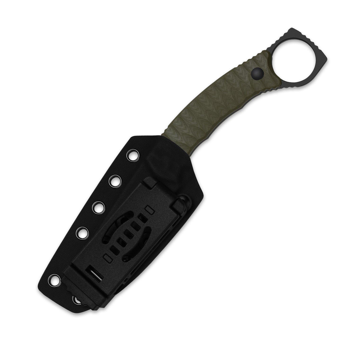 Billy Bones | Deep-Grooved G10 Handle|Lightweight Tactical | AEB-L | Fixed Blade | KizerV™ 1115A1