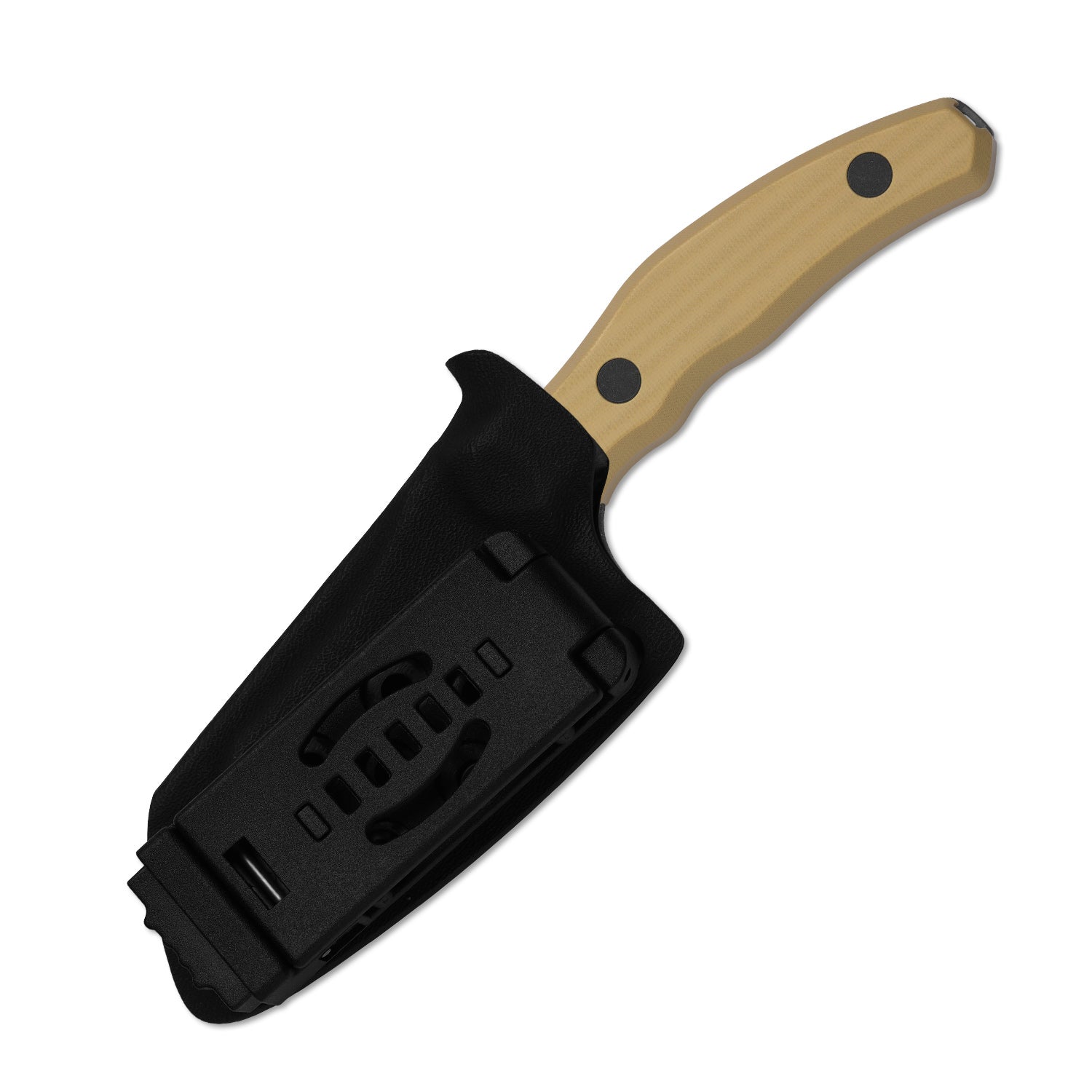 Bulldog Fix | One-Piece G10 Handle | 14C28N | Fixed Blade | KizerV™ 1116A2
