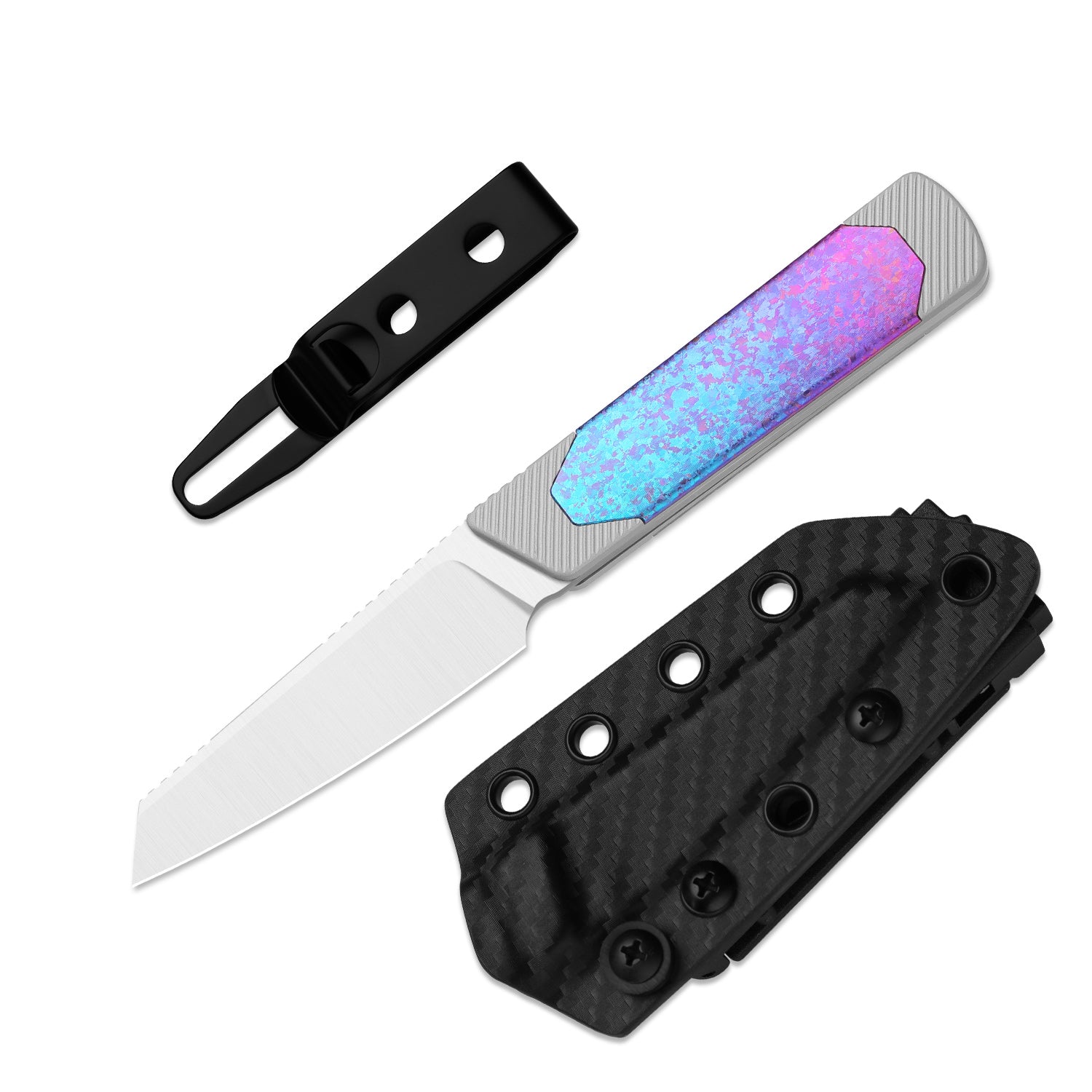 Hallow KwikSwap™ | Aluminium & Crystallized Titanium | S45VN | KizerB™ 1123A4