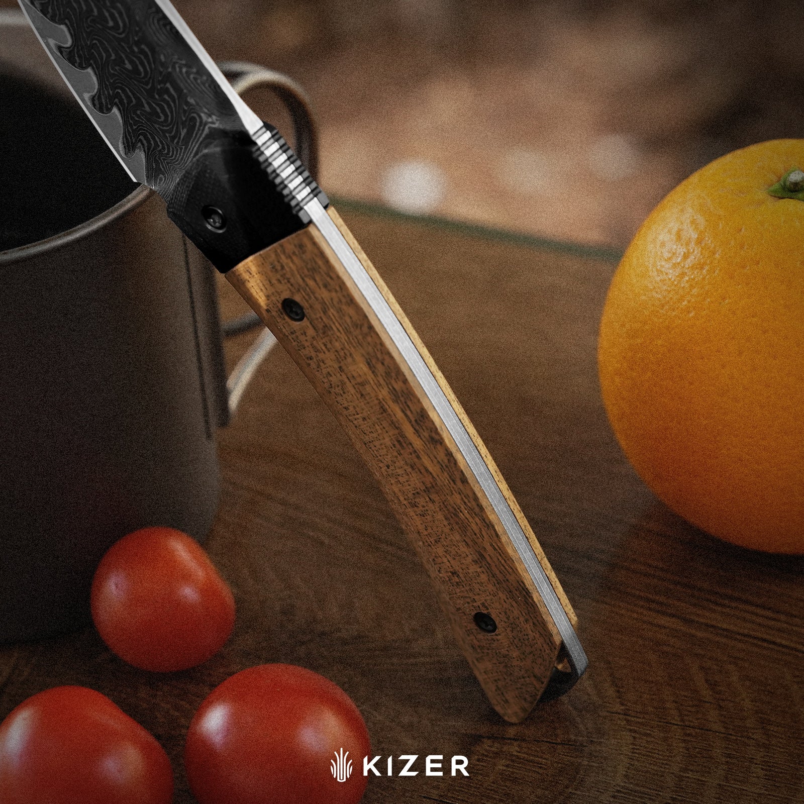 Momo Fix 3 | Norplex UltreX™ Micarta & Carbon Fiber | S35VN | KizerB™ 1124A2