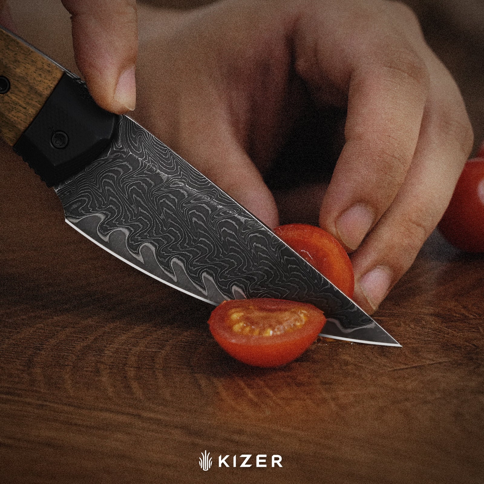Momo Fix 3 | Norplex UltreX™ Micarta & Carbon Fiber | S35VN | KizerB™ 1124A2