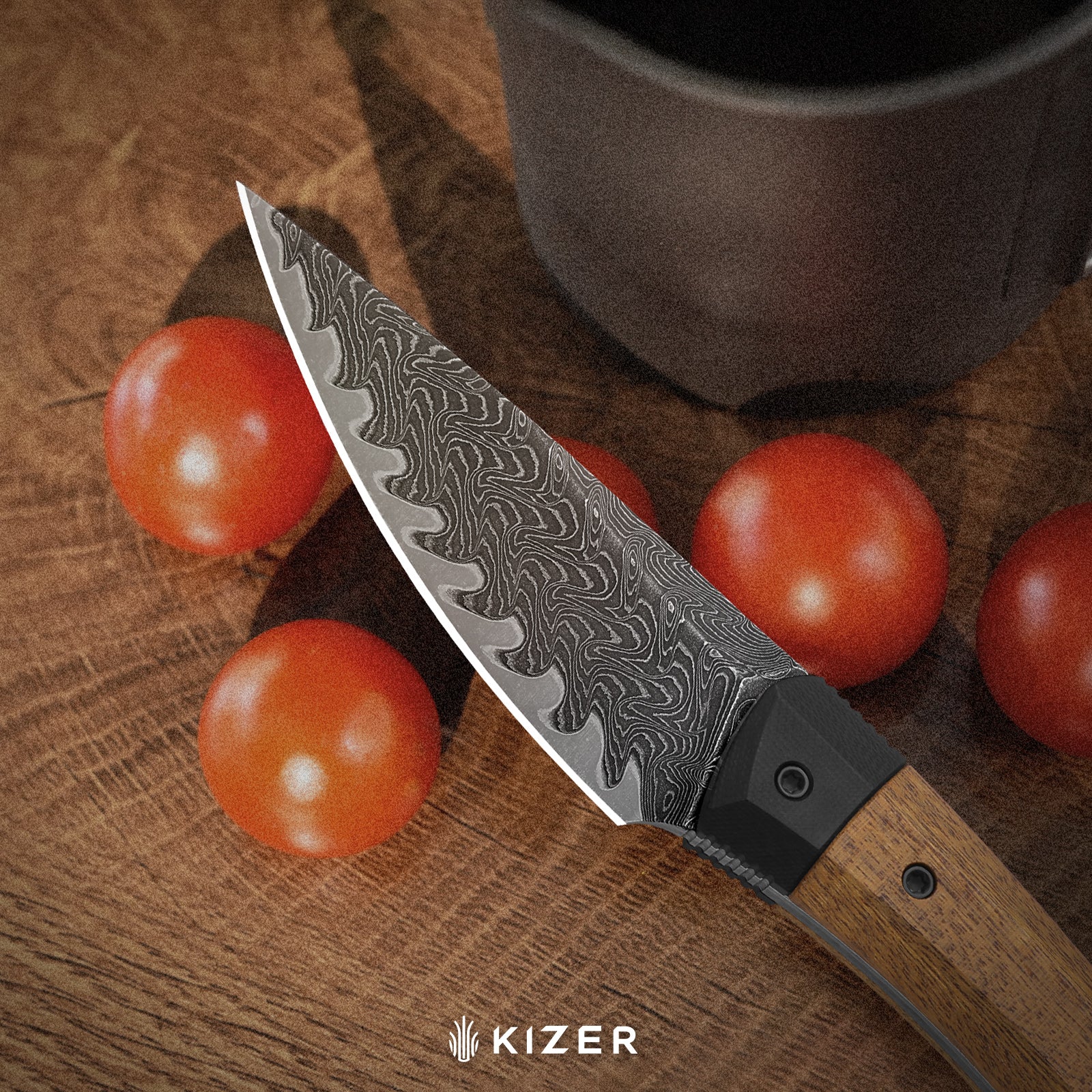 Momo Fix 3 | Norplex UltreX™ Micarta & Carbon Fiber | S35VN | KizerB™ 1124A2