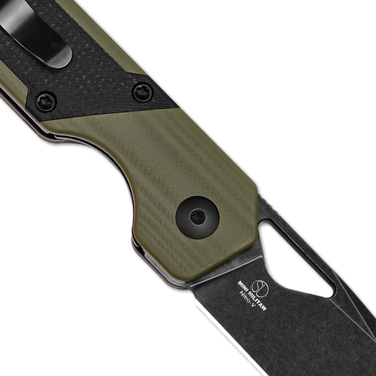 Mini Militaw® | Nitro-V | G10+Micarta | KizerV™ 3634SA5