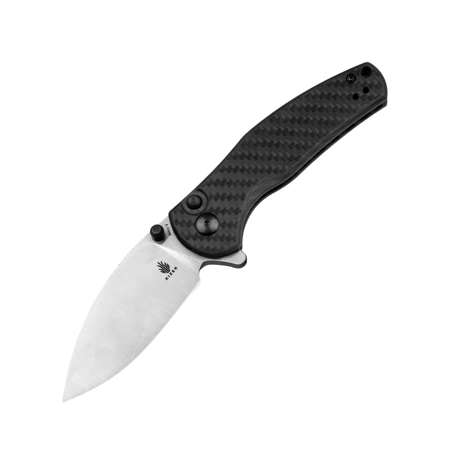 Mini Grouper | Nitro V | G10 Carbon Fiber | KizerV™ 3669A1