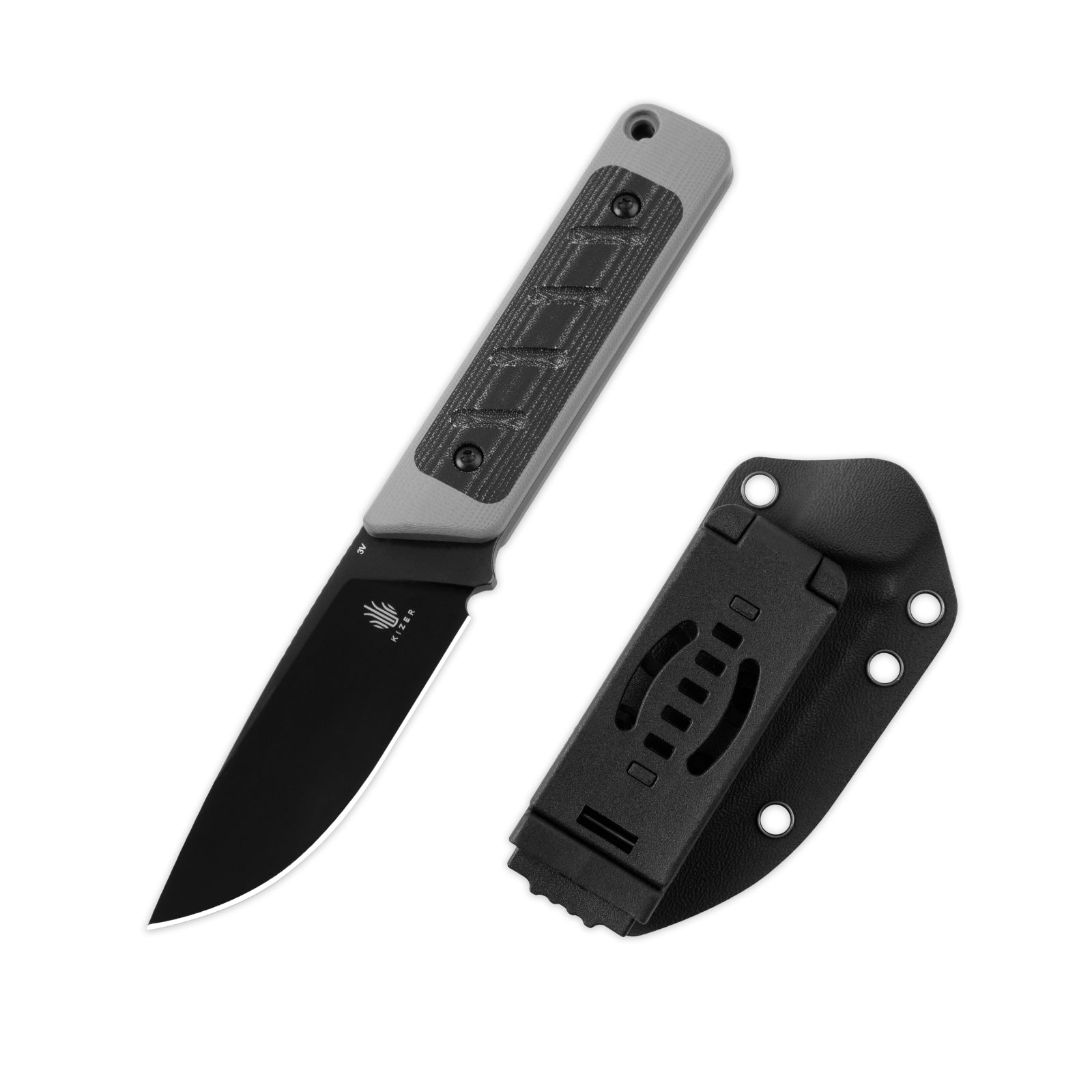 Smolt | 3V | G10+Micarta | KizerV™ 1063A1