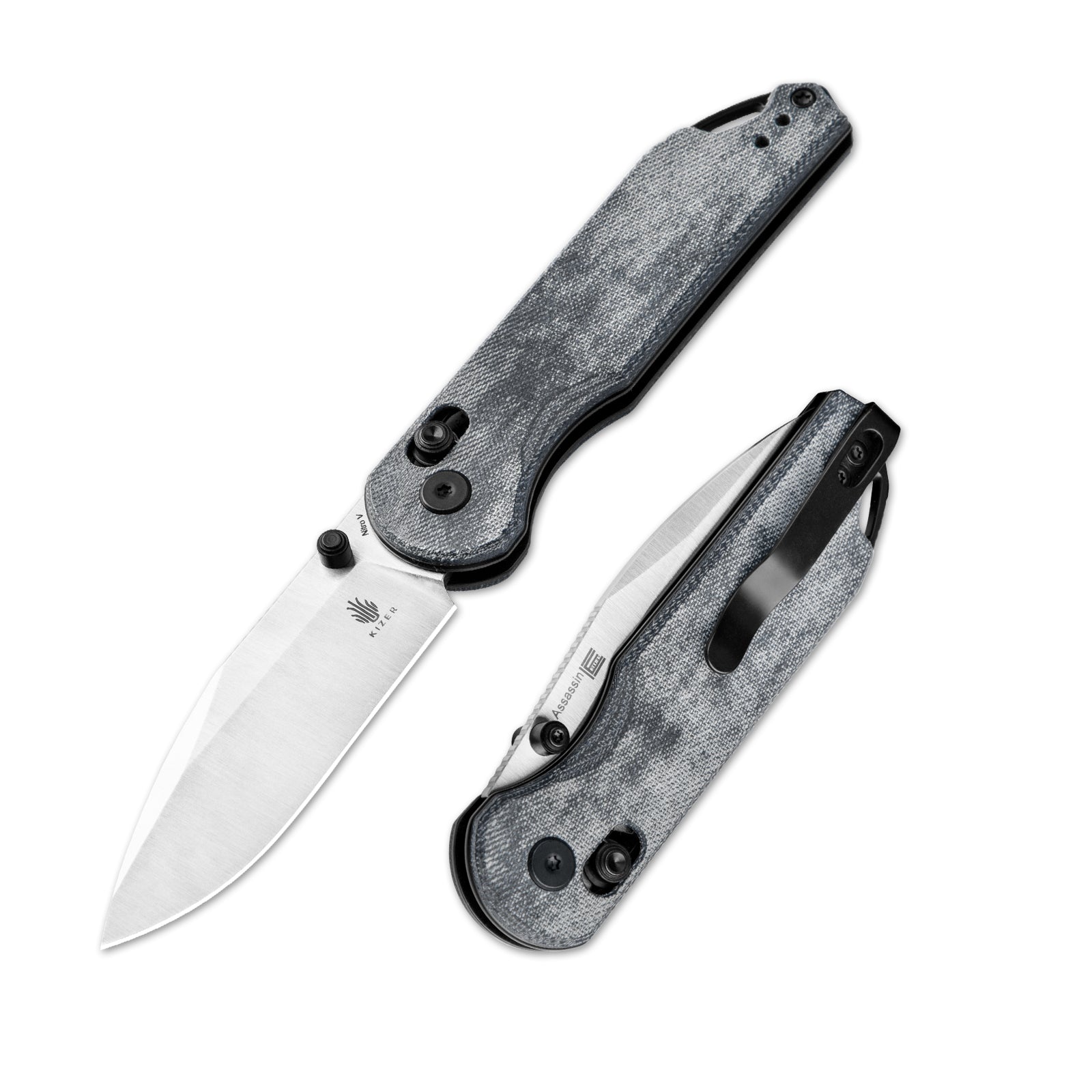 Assassin | Nitro-V | Micarta | KizerV™ 3549A2