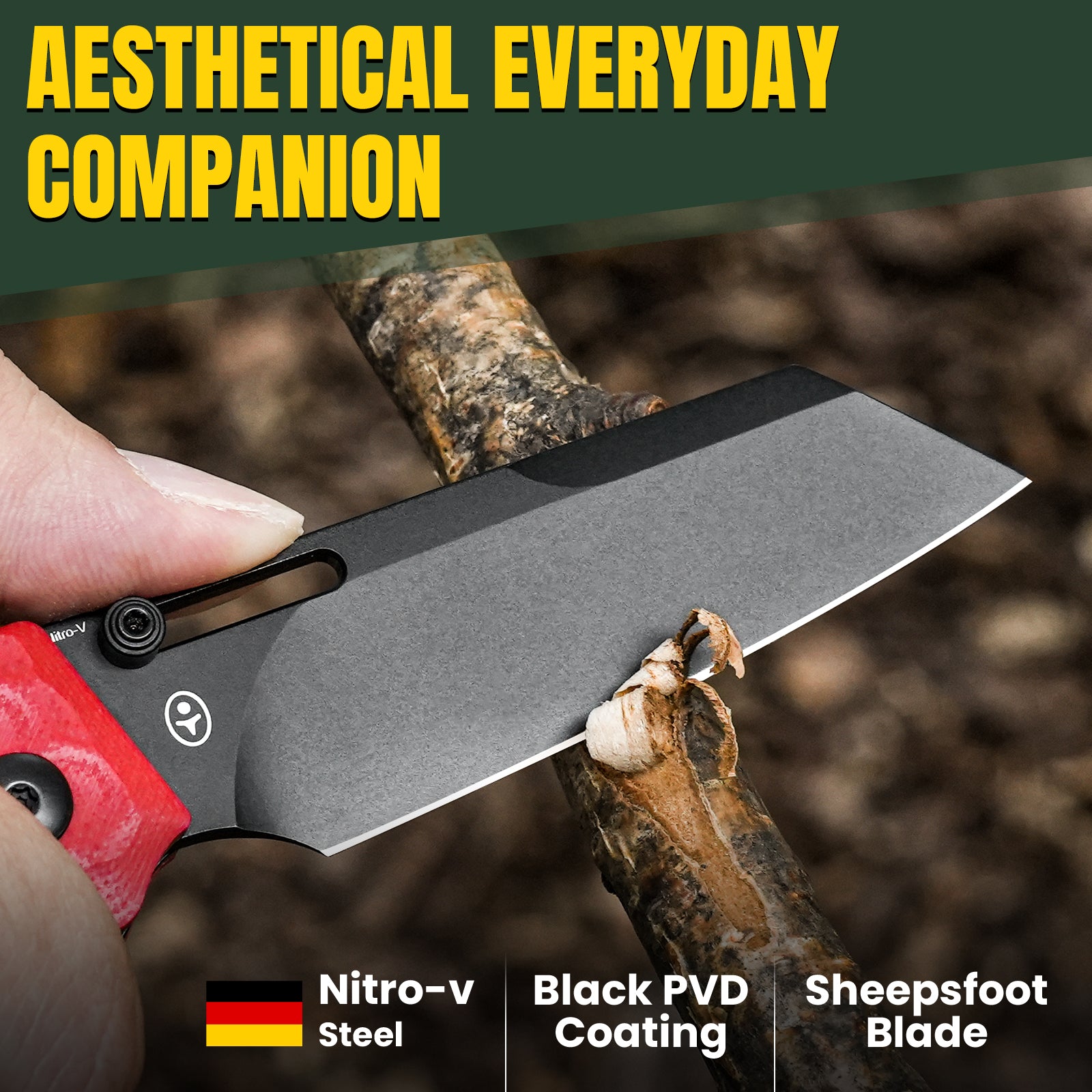 Task | Nitro-V | Red G10 . 3.04 " Black | KizerV™ 3641A2