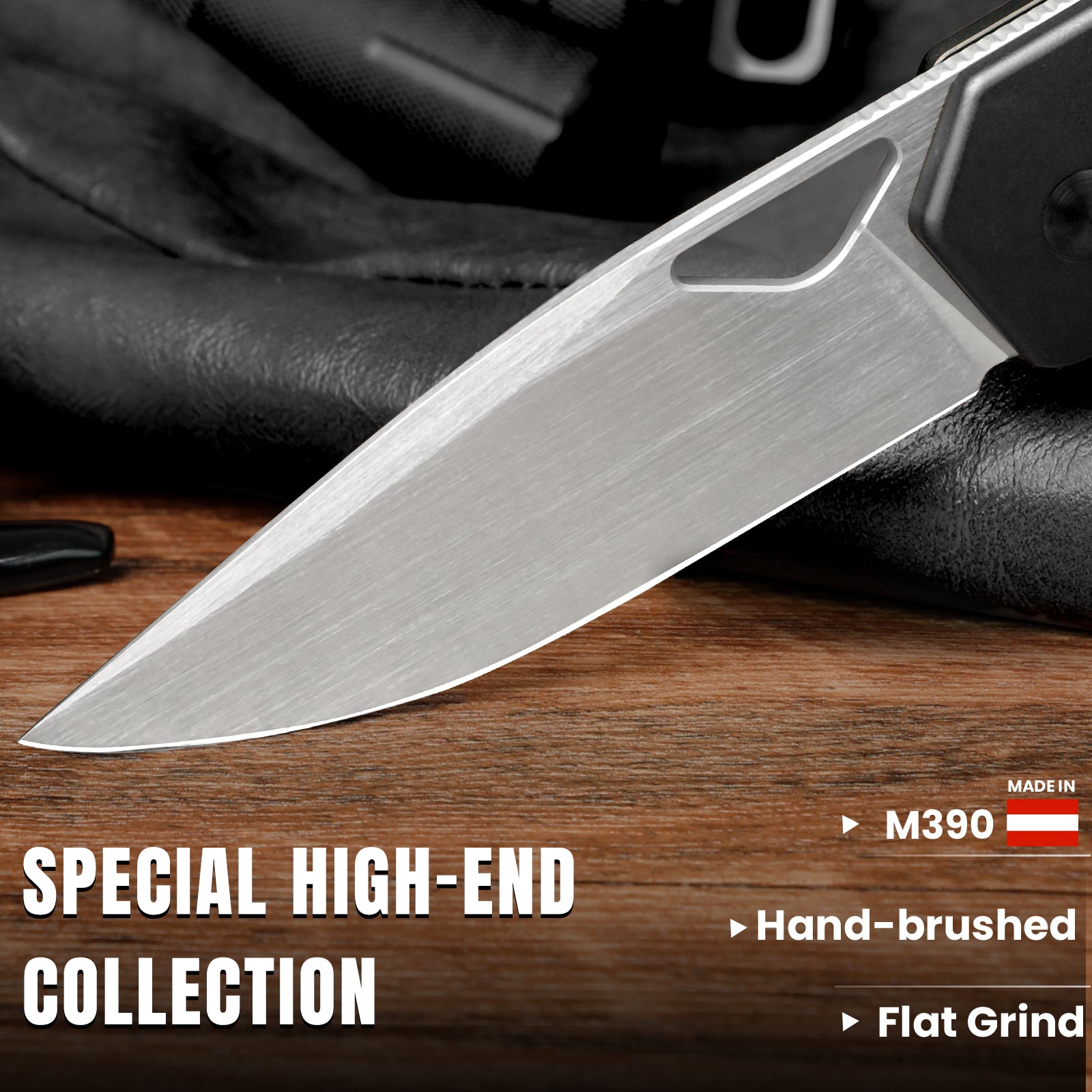 Militaw® | M390 | Titanium & Fat Carbon Mars Valley | KizerB™ 3634A5 | Exclusive | Limited Edition