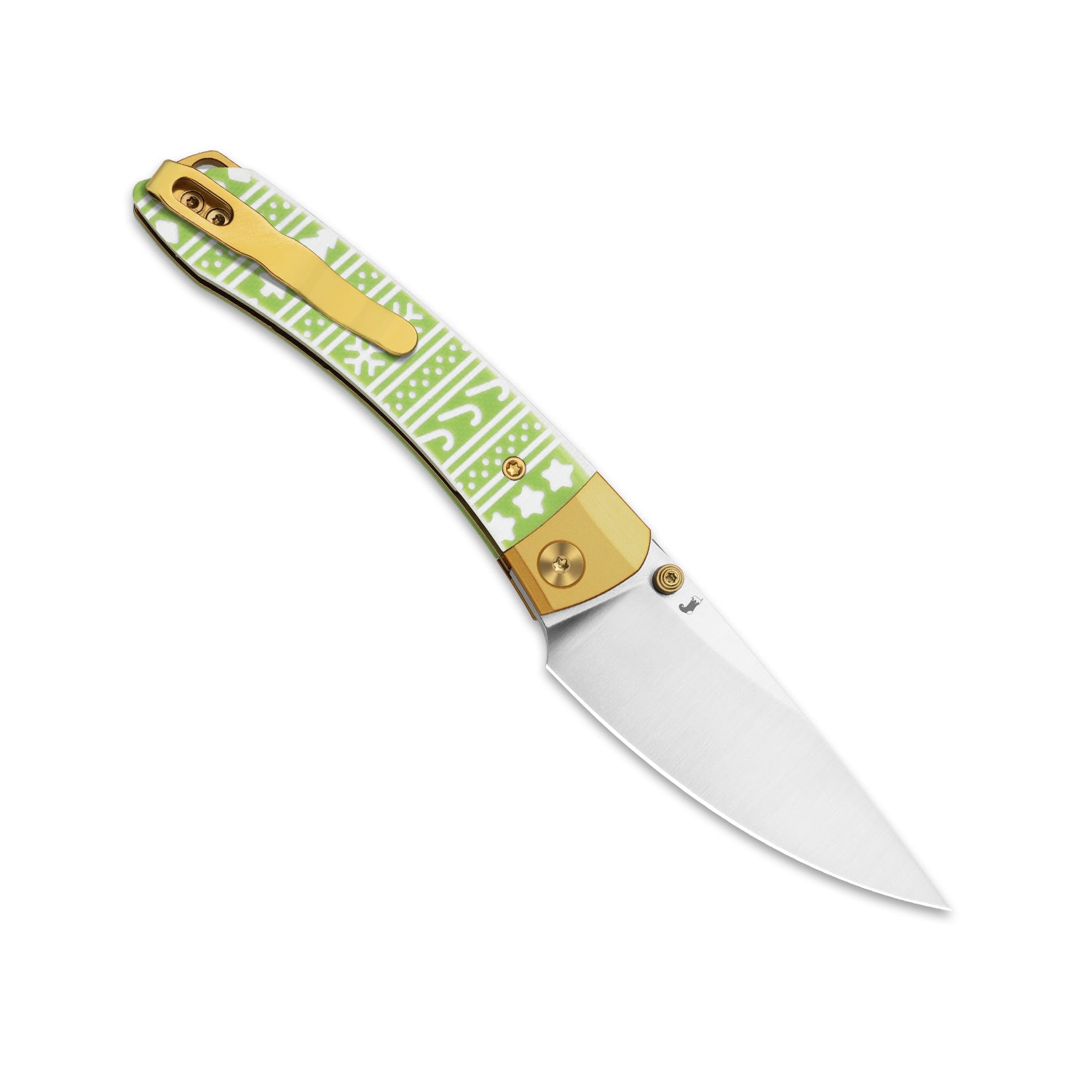 Christmas | Mini MoMo | S45VN | Aluminum & G10 | KizerB™ 3663MC1 | Limited
