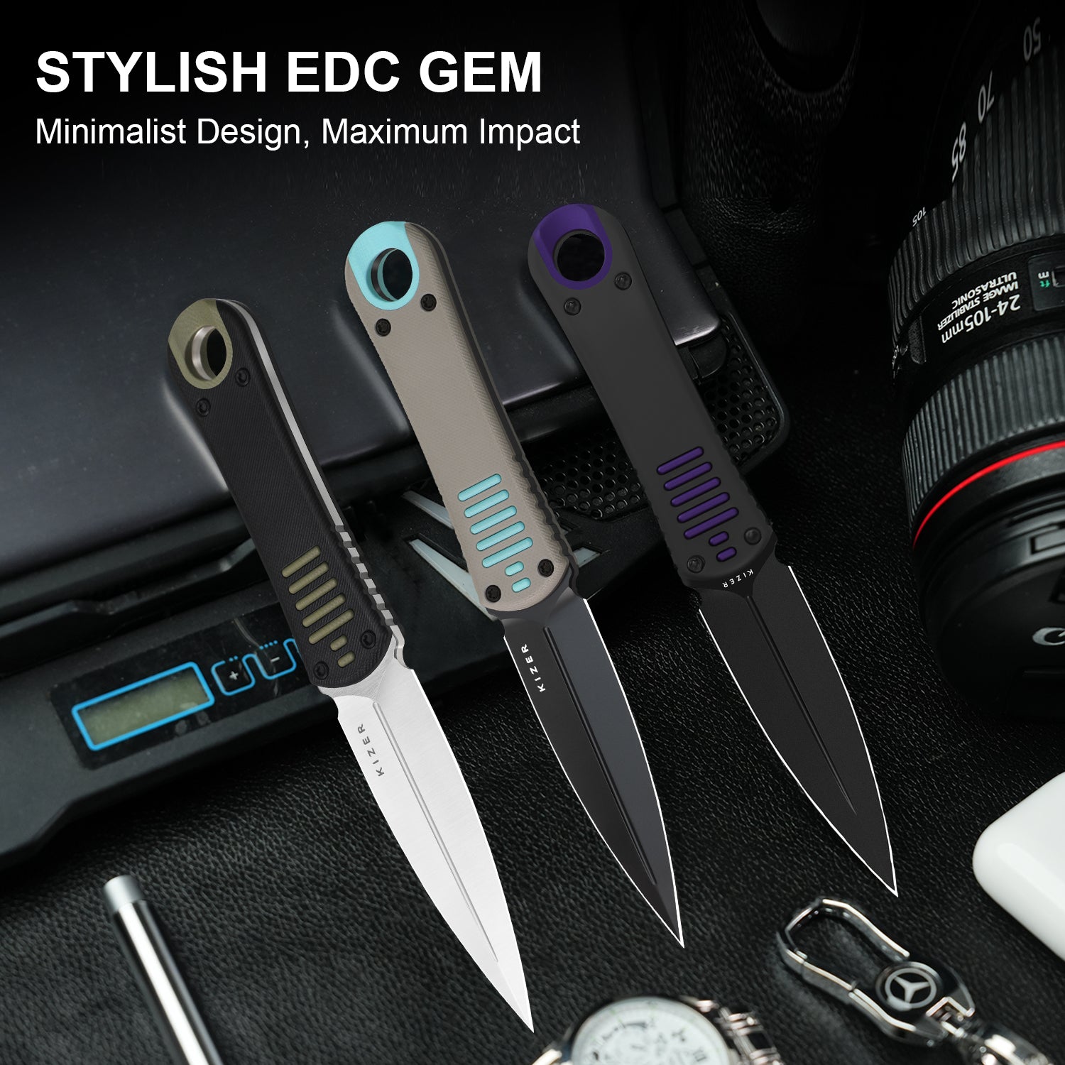 Hidden Agenda | UltiClip | 10V | Aluminum | KizerB™ 1083A1