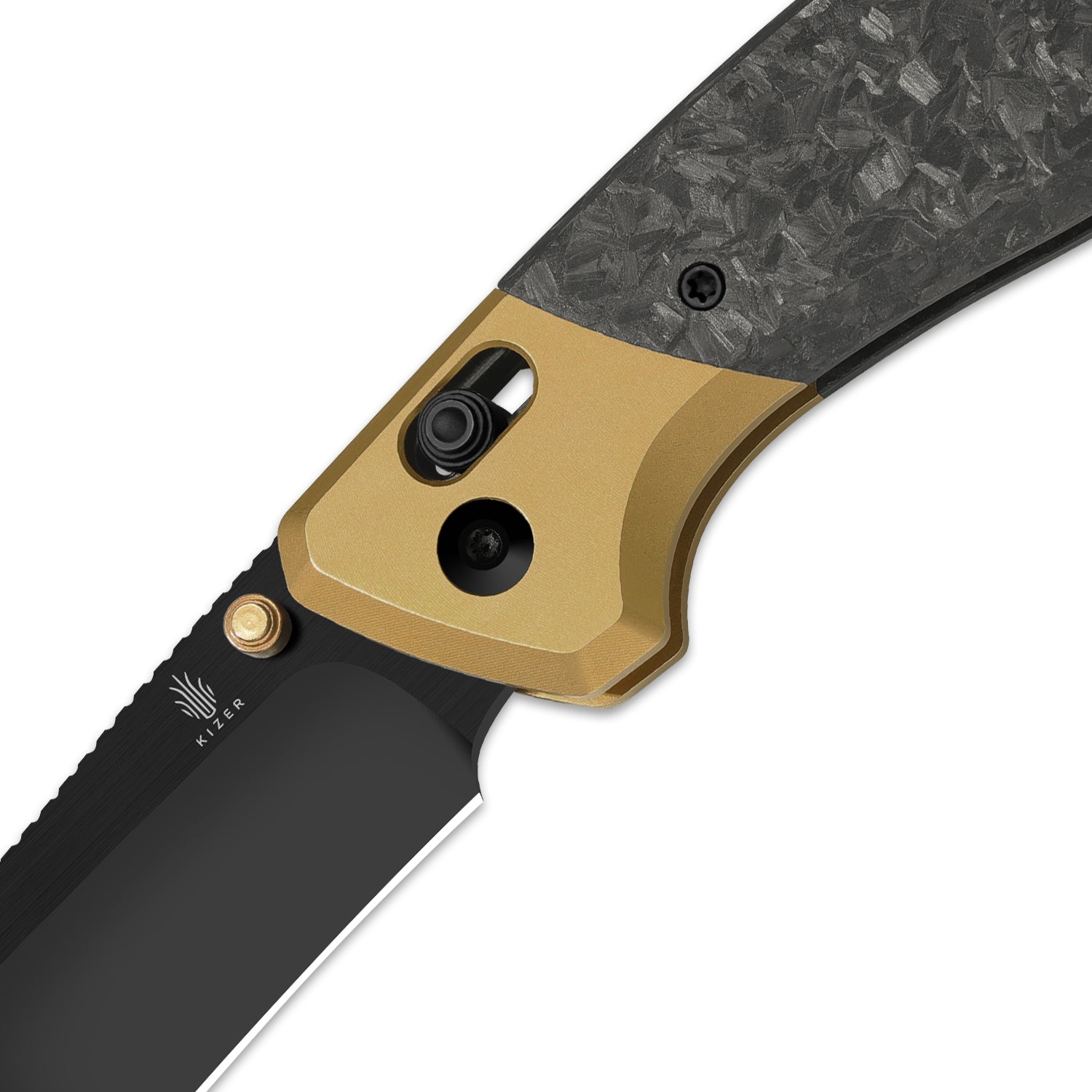 Staffi | S45VN | Titanium & Carbon Fiber | KizerB™ 3695A1