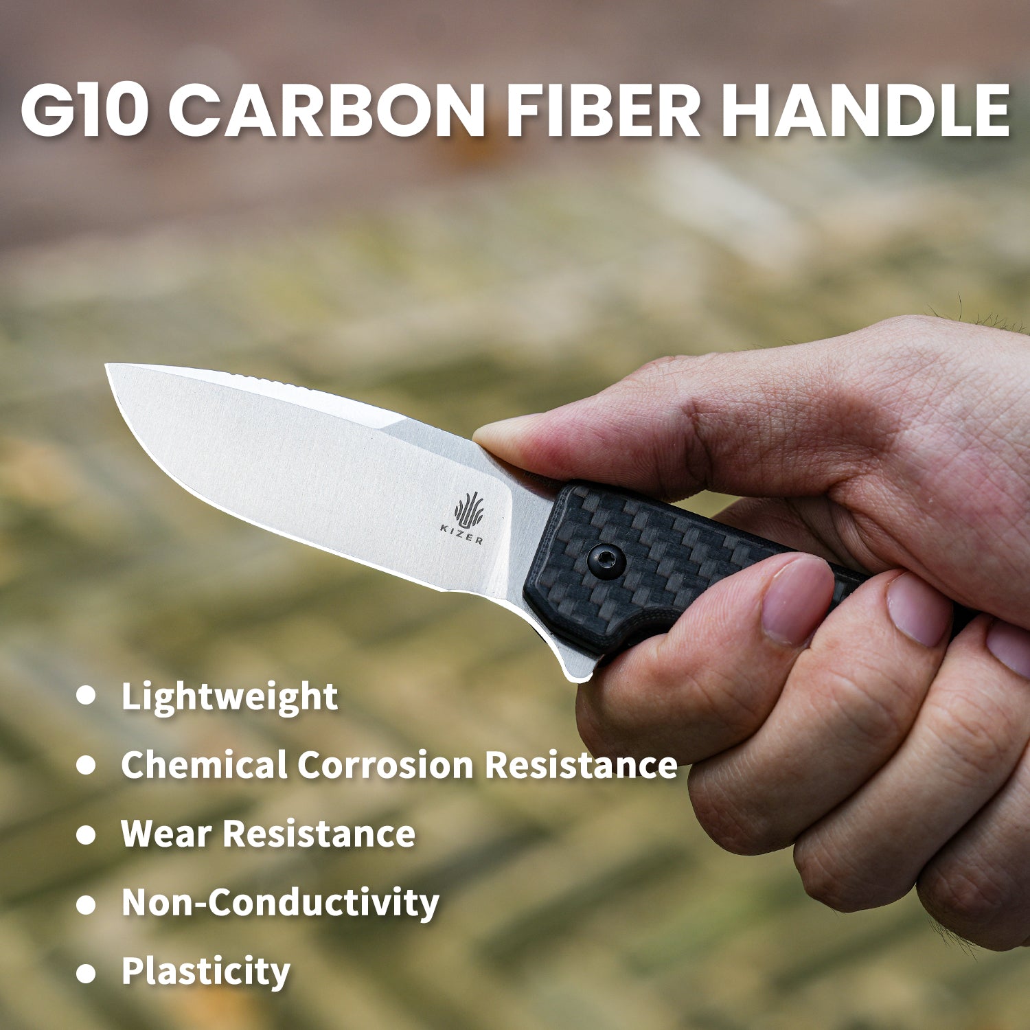 Nice Guy | 154CM | G10 Carbon Fiber | KizerV™ 3011C1