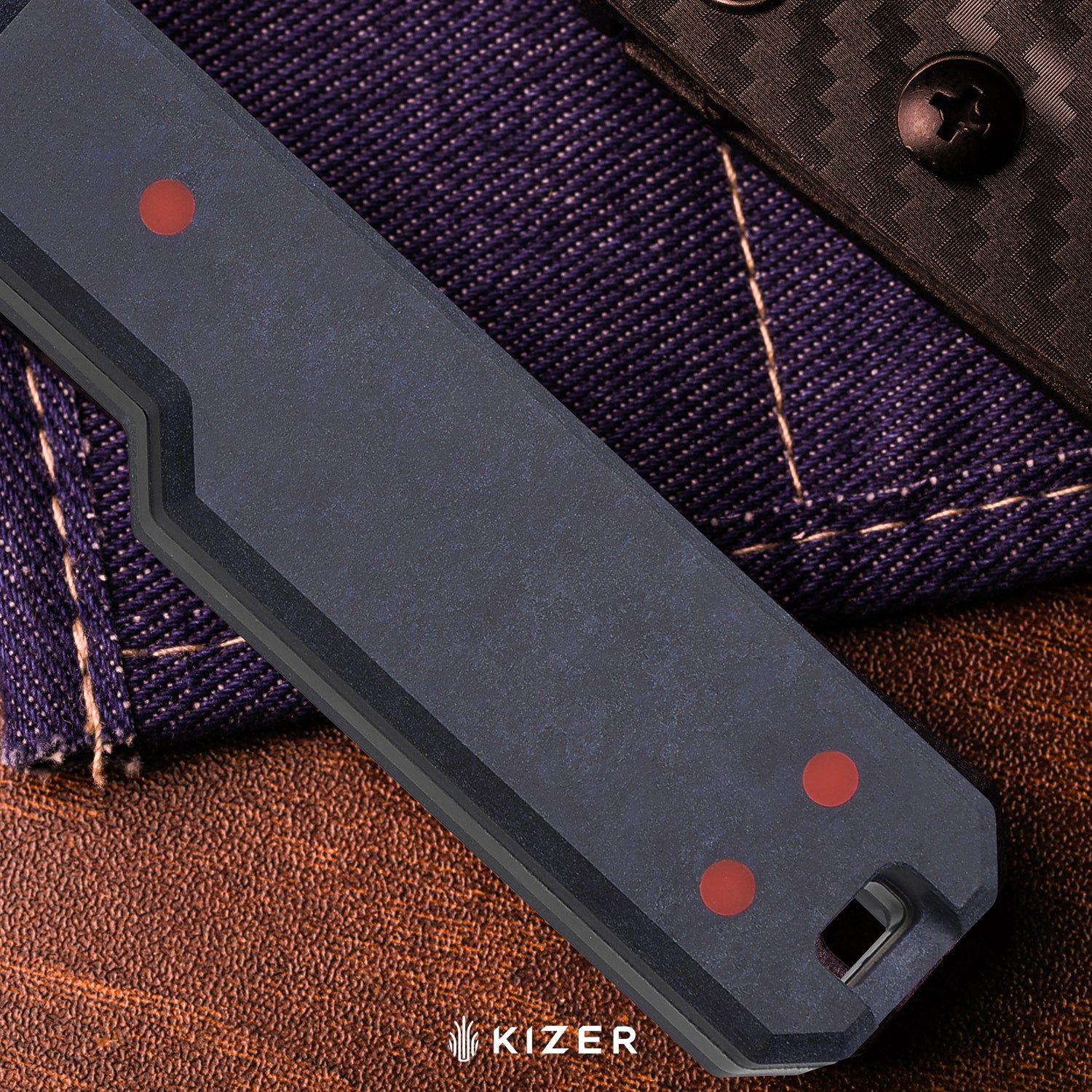 Abrams | Jordan Scolman's Design | Richlite & Carbon Waves | Spey Point | CPM 3V | KizerB™ 1133A1