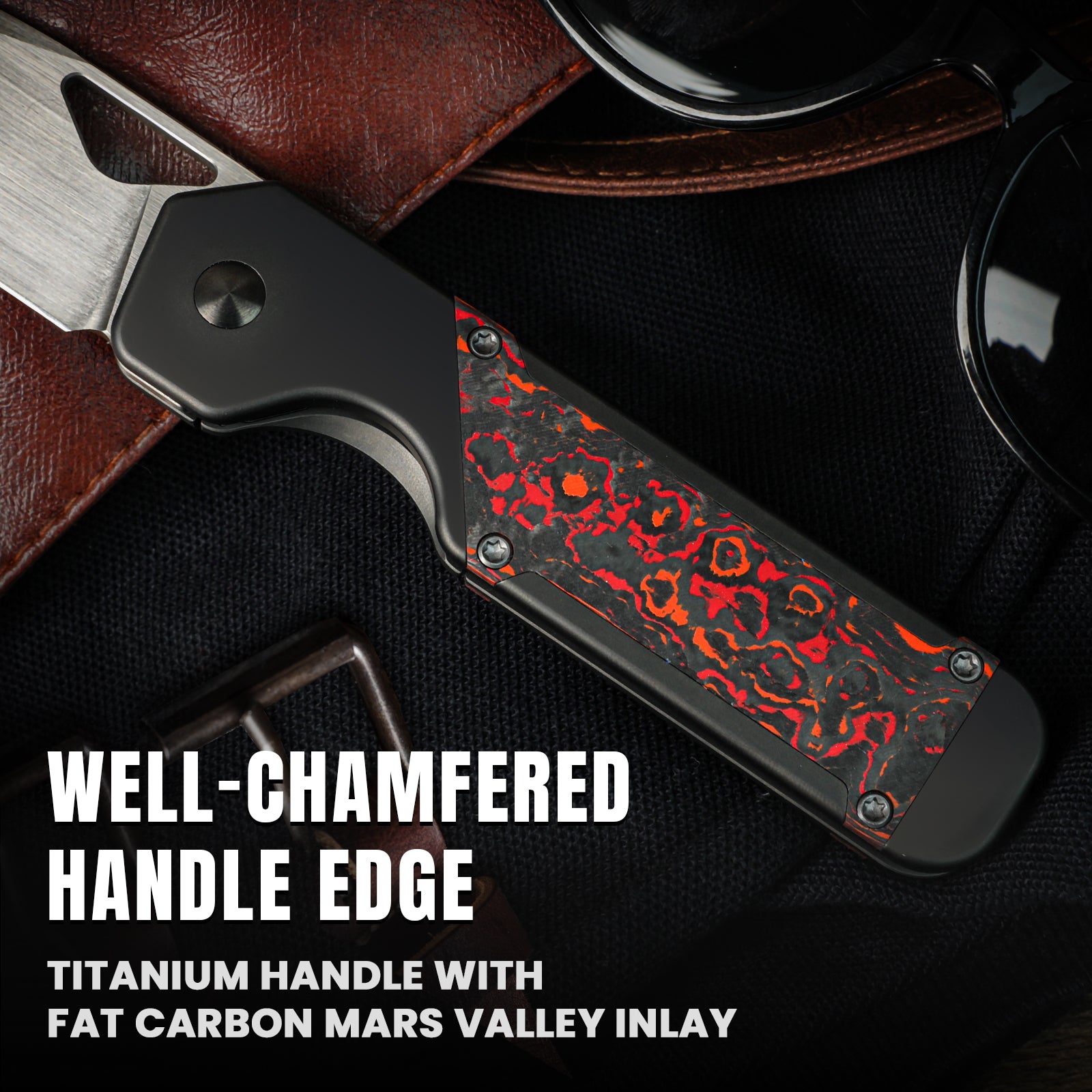 Militaw® | M390 | Titanium & Fat Carbon Mars Valley | KizerB™ 3634A5 | Exclusive | Limited Edition