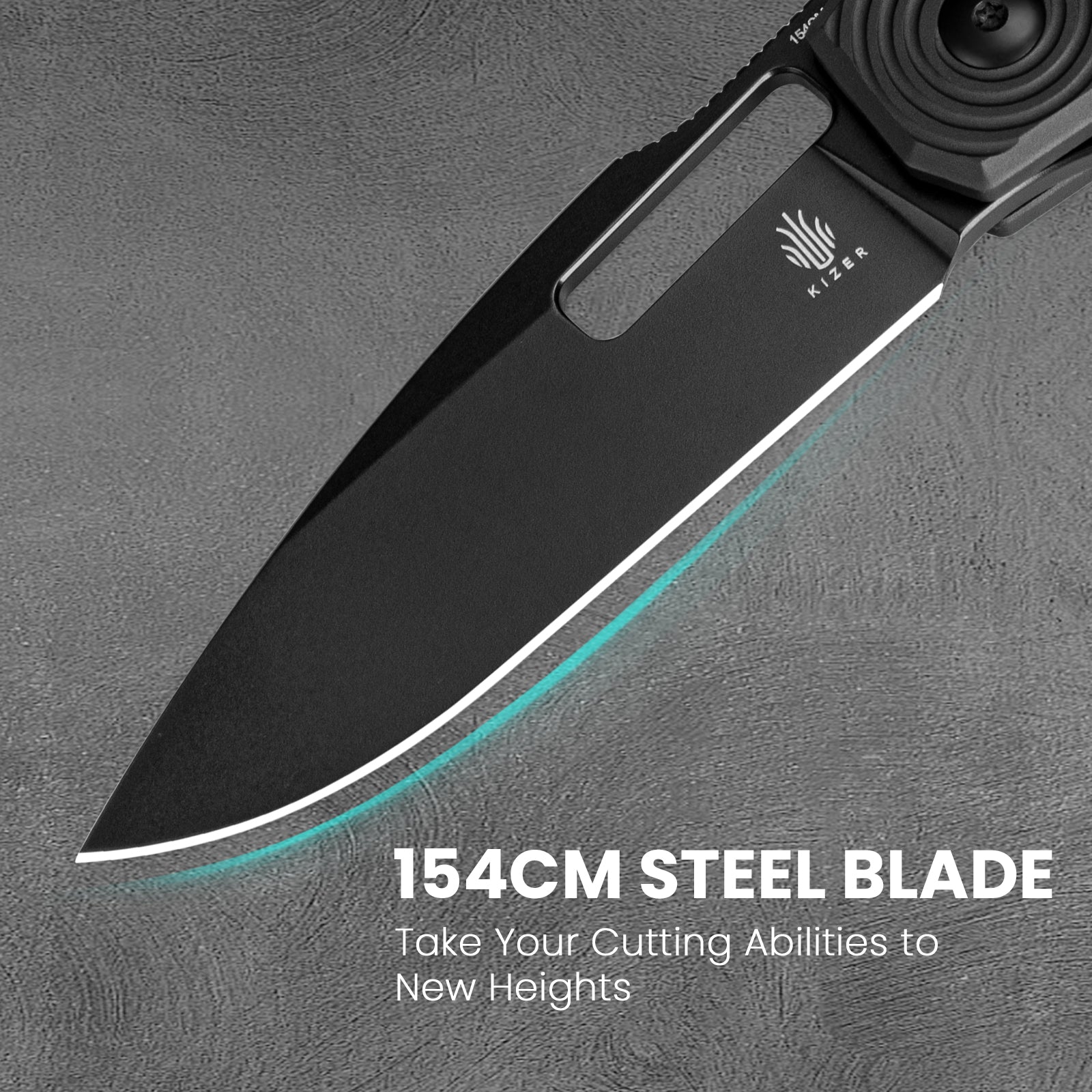 Dogfish | 154CM | Aluminium | KizerV™ 3640C1