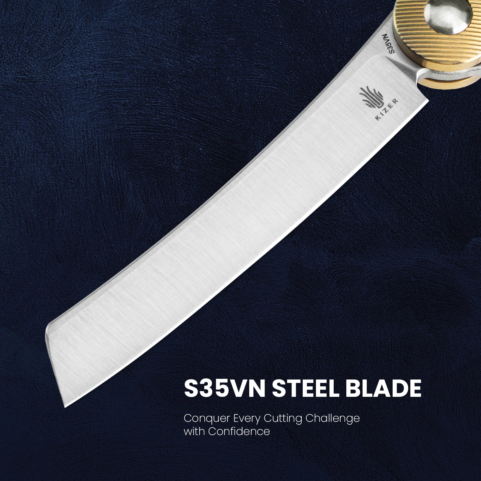 Mercury | S35VN | Titanium | KizerB™ 3645A1