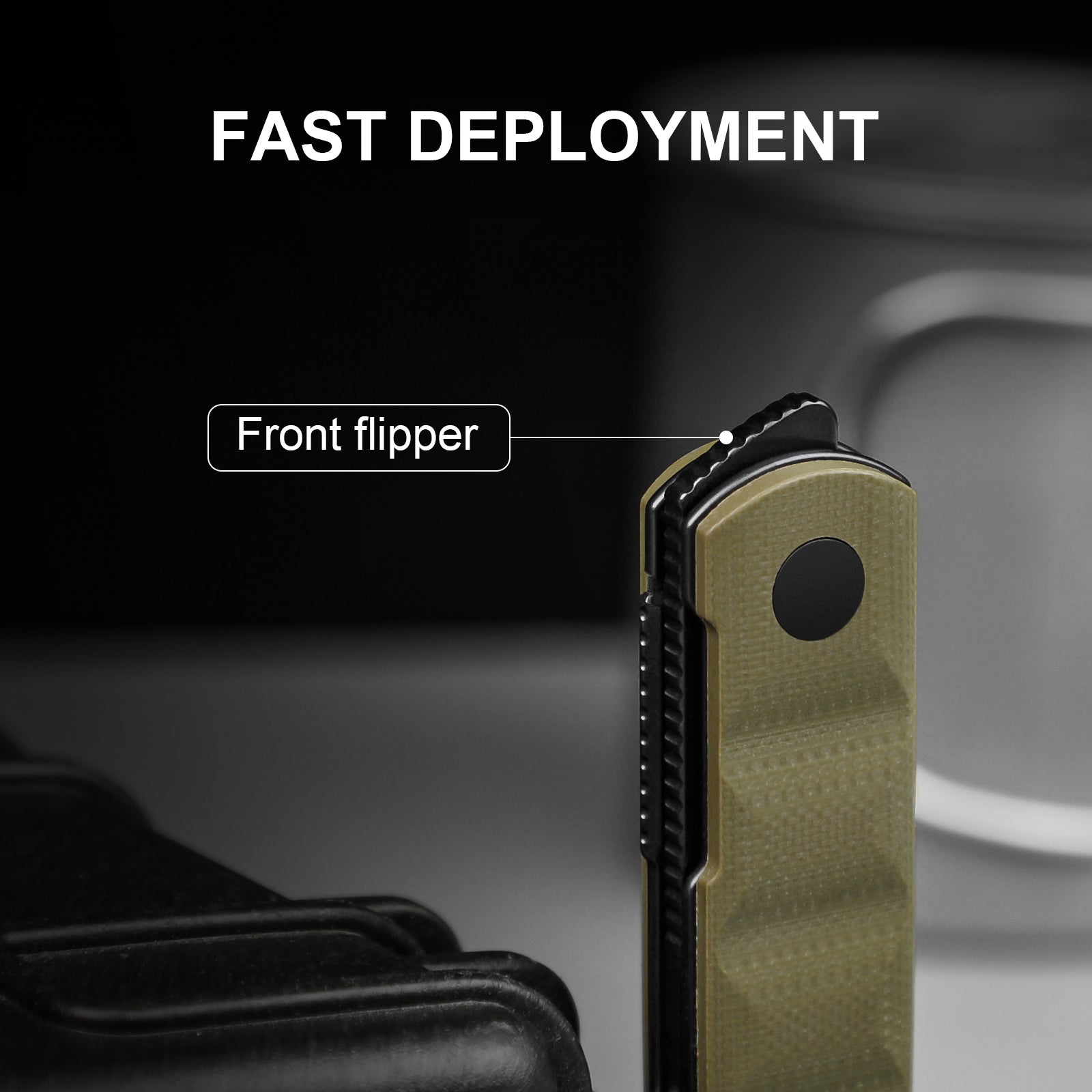 Bamboo | Nitro-V | G10(Olive Green) | KizerV™ 3722A2
