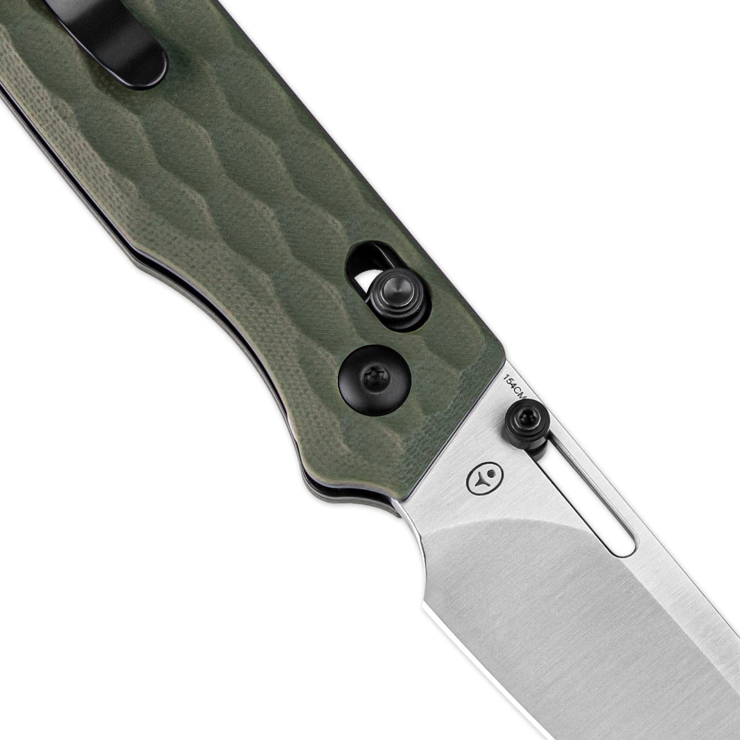 Task | 154CM | Green G10 . 3.04 " Satin | KizerV™ 3641C3