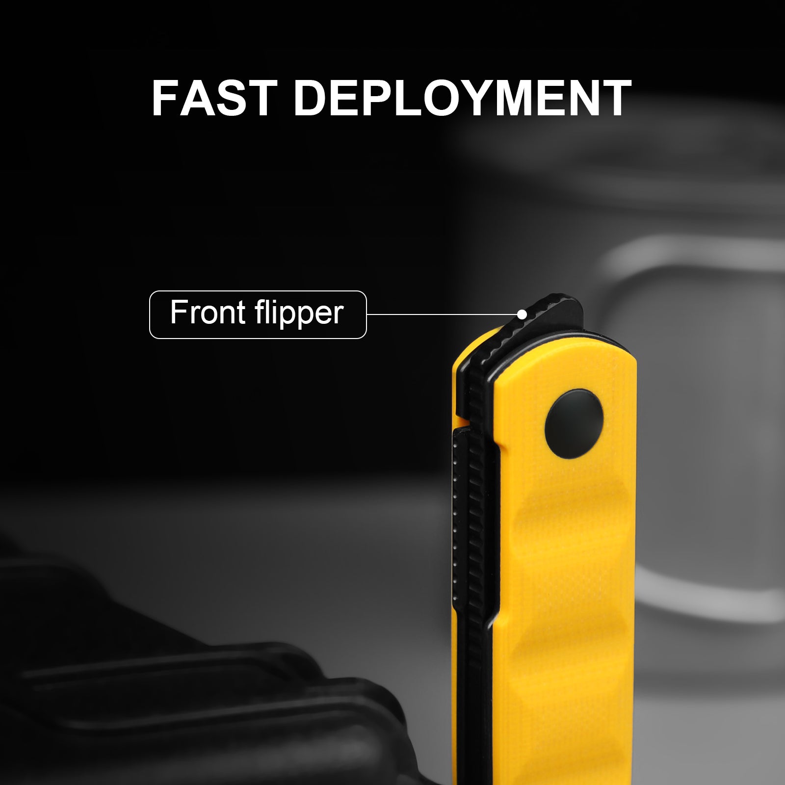 Bamboo | Nitro-V | G10(Yellow)| KizerV™ 3722A3