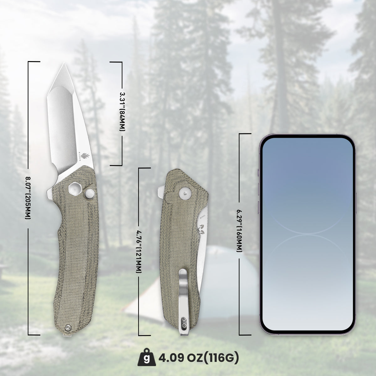 Mad Tanto | 154CM | Micarta | V4602C2