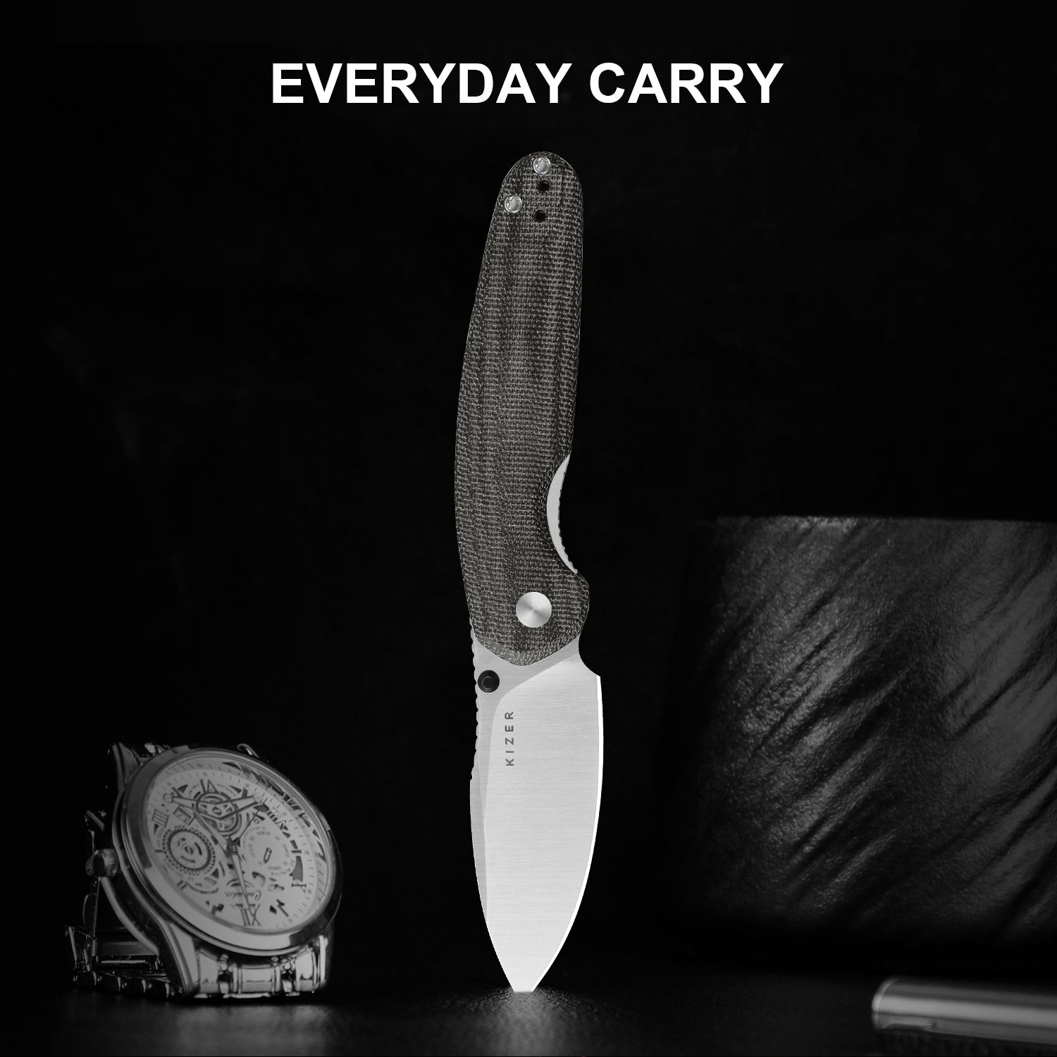 Meteora | Nitro-V | Micarta | KizerV™ 3730A1